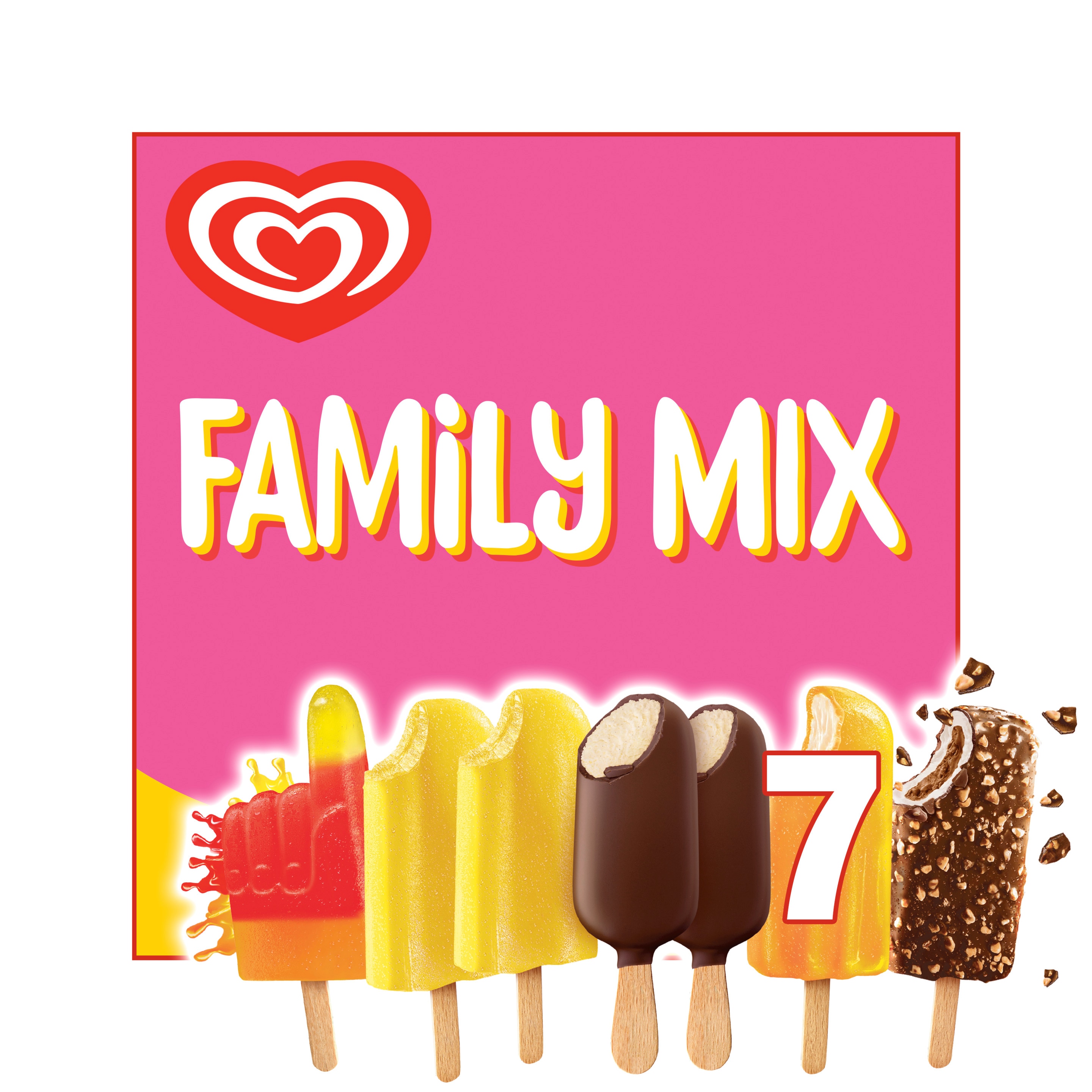 Langnese Family Mix 462ml - Langnese Deutschland