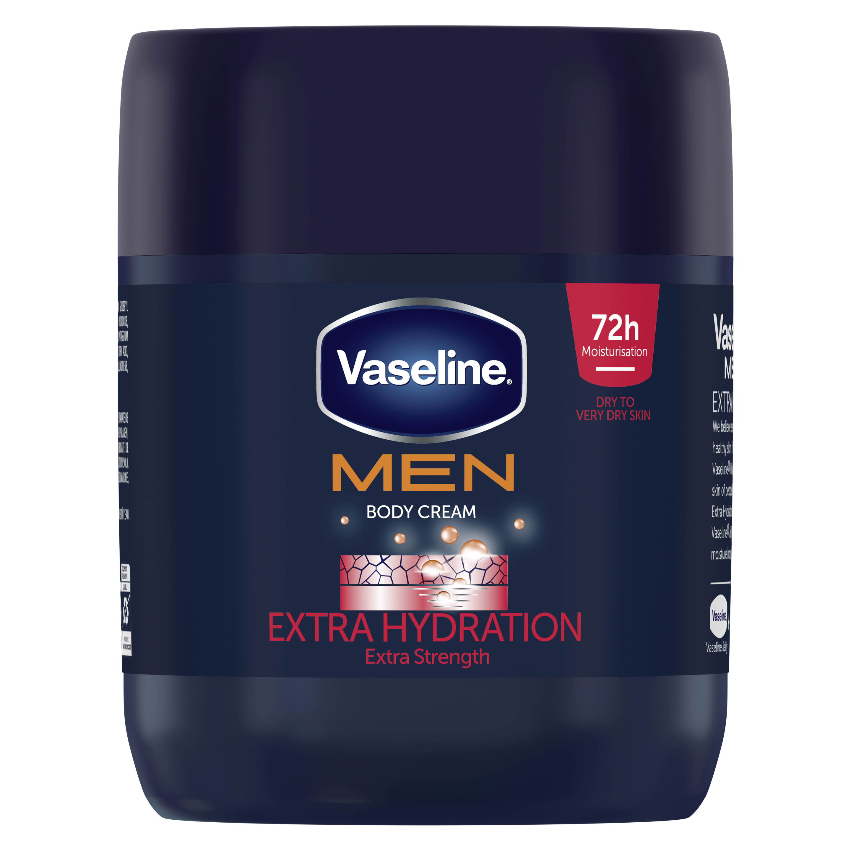 Vaseline® MEN Extra Strength Moisturising Body Cream 400ml