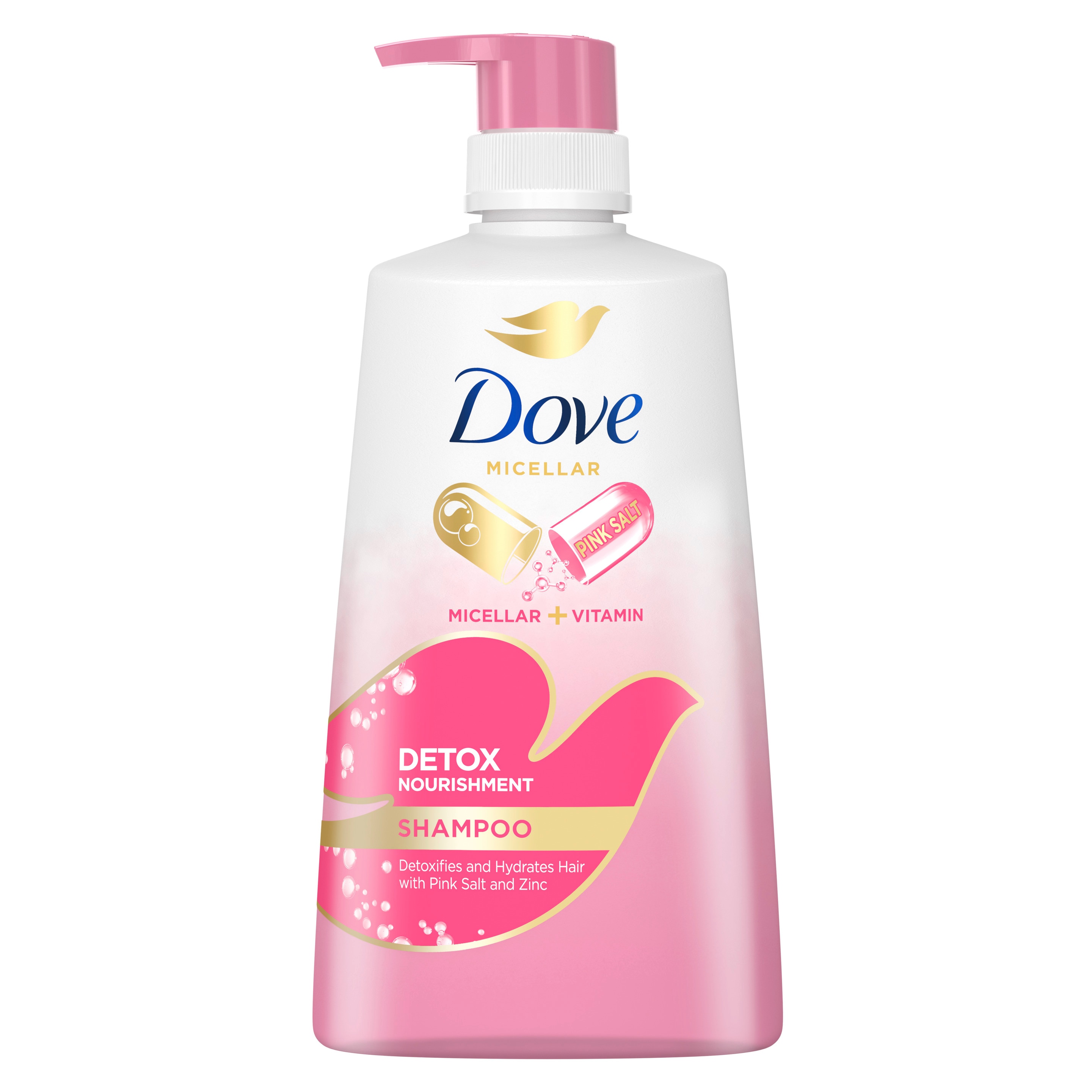 Dove Detox Nourishment Shampoo 650ml