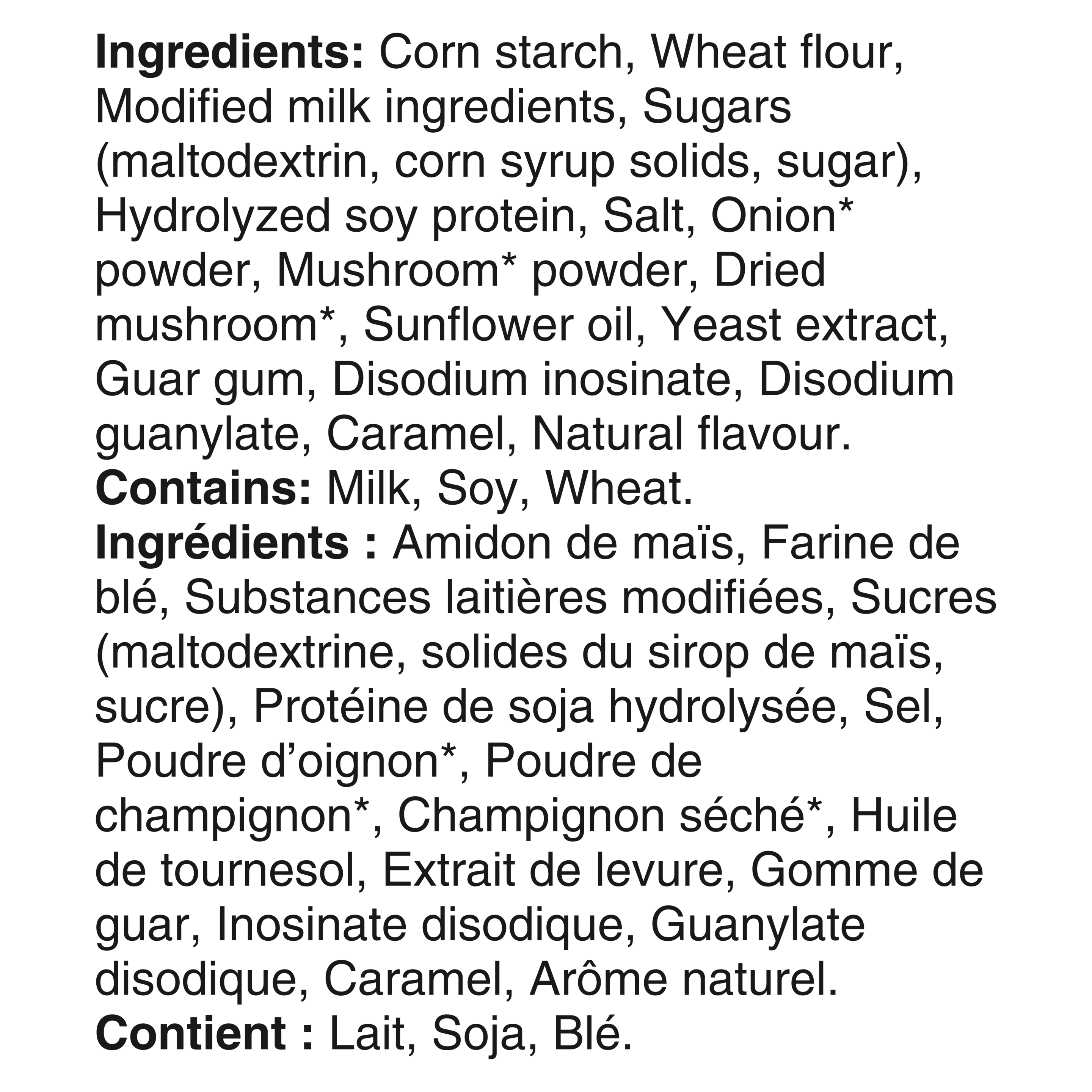 Knorr® Cream of Mushroom Soup Mix