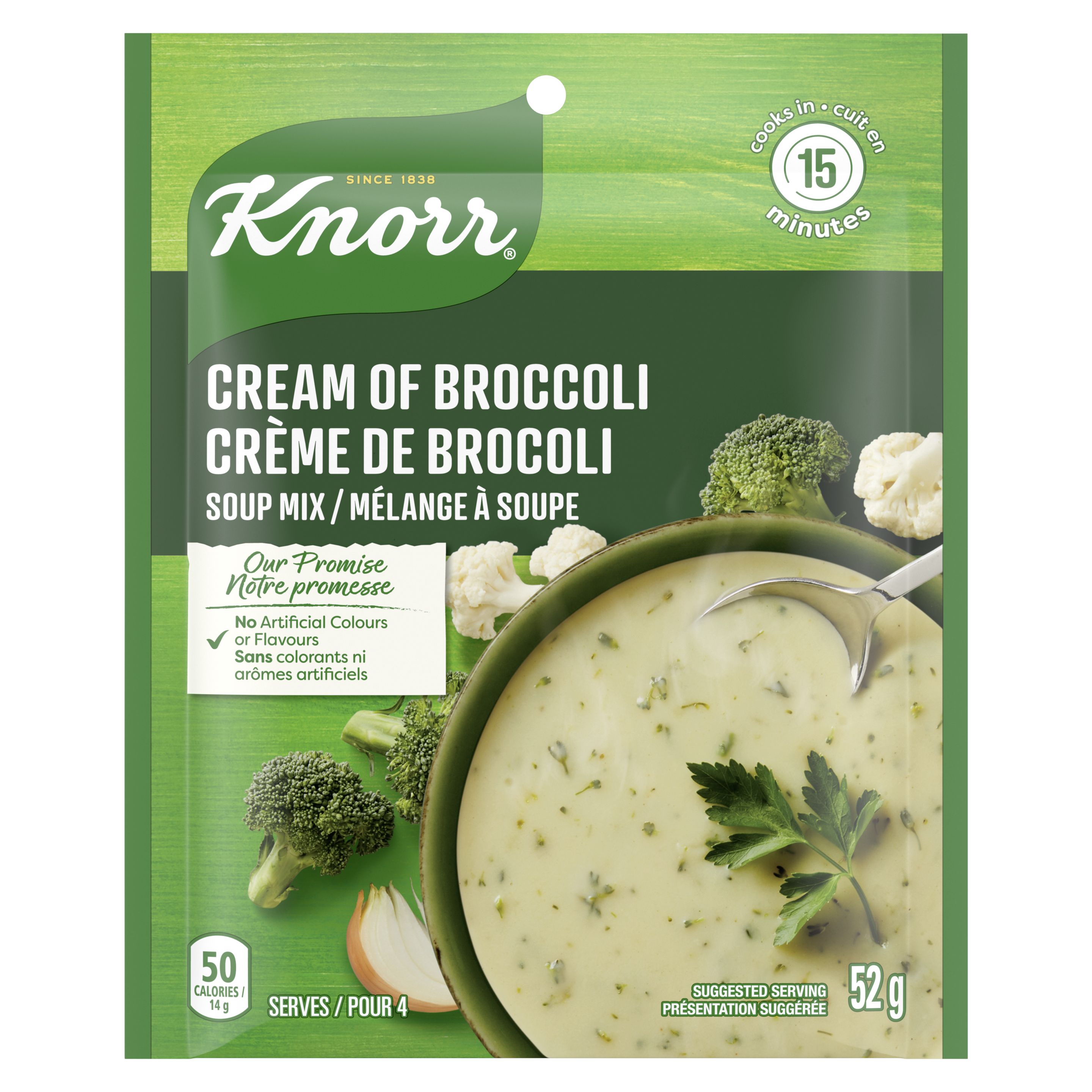Soupe crème de brocoli