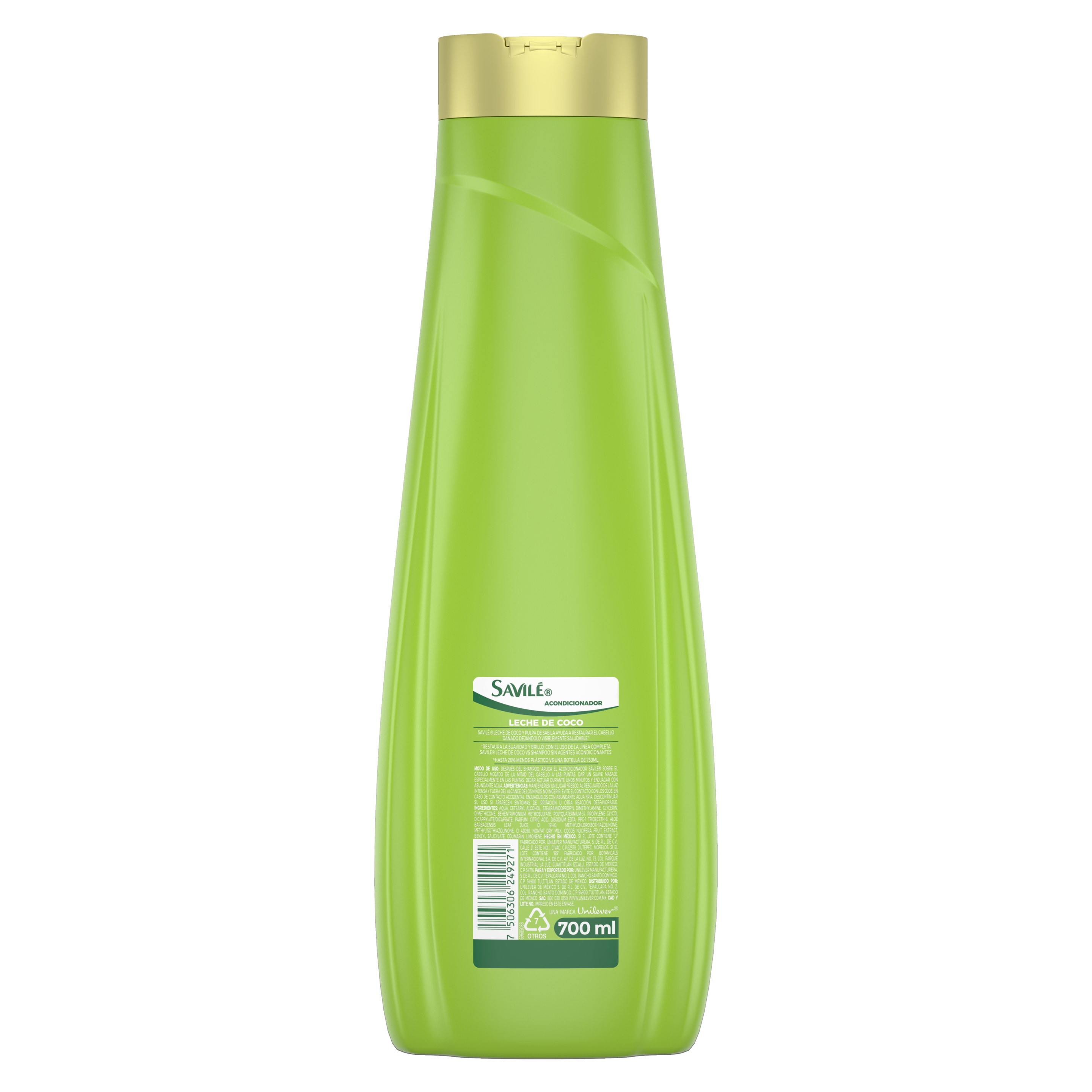 Acondicionador Savilé Leche de Coco