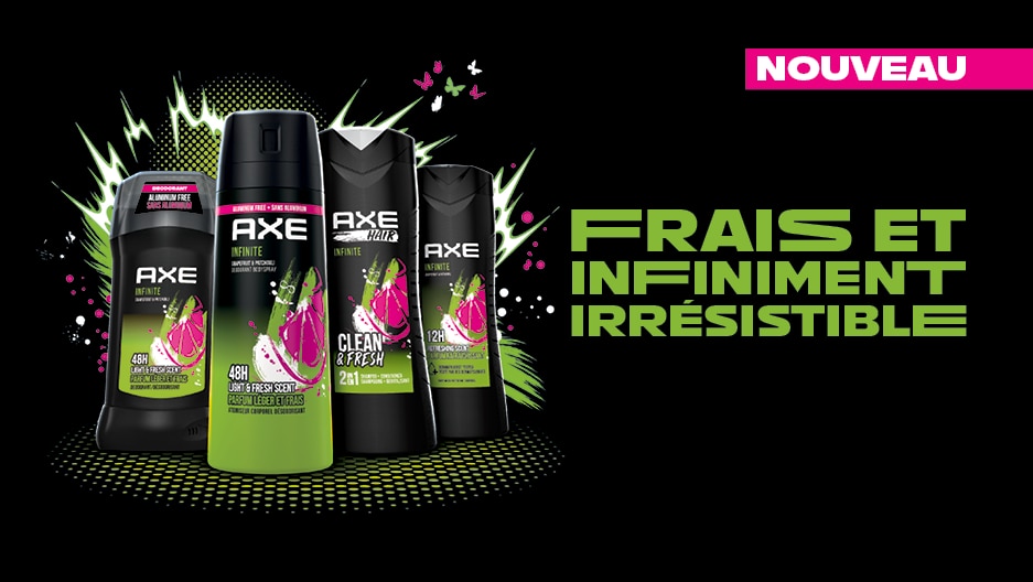 AXE Infinite products