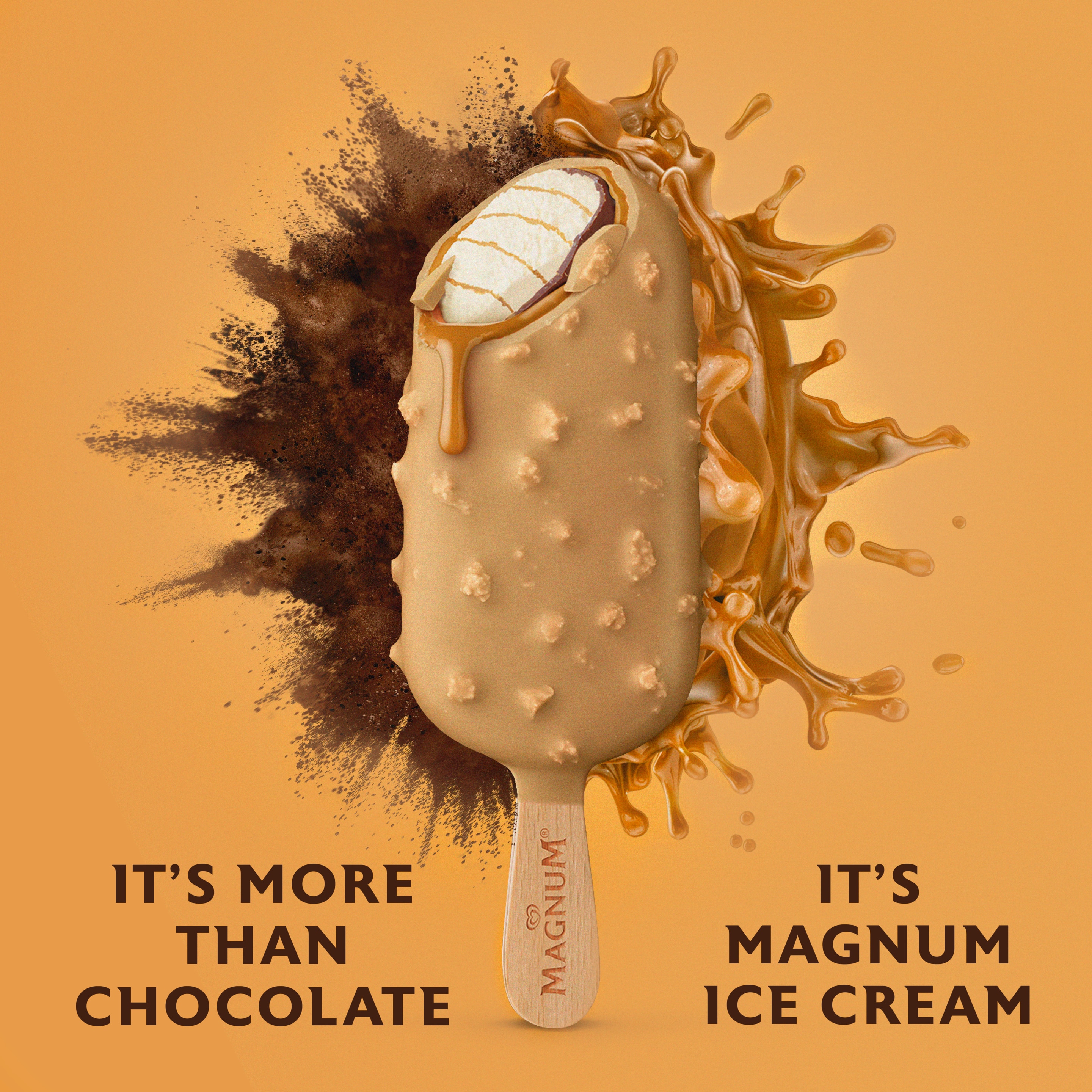 Double Gold Caramel Ice Cream Bar
