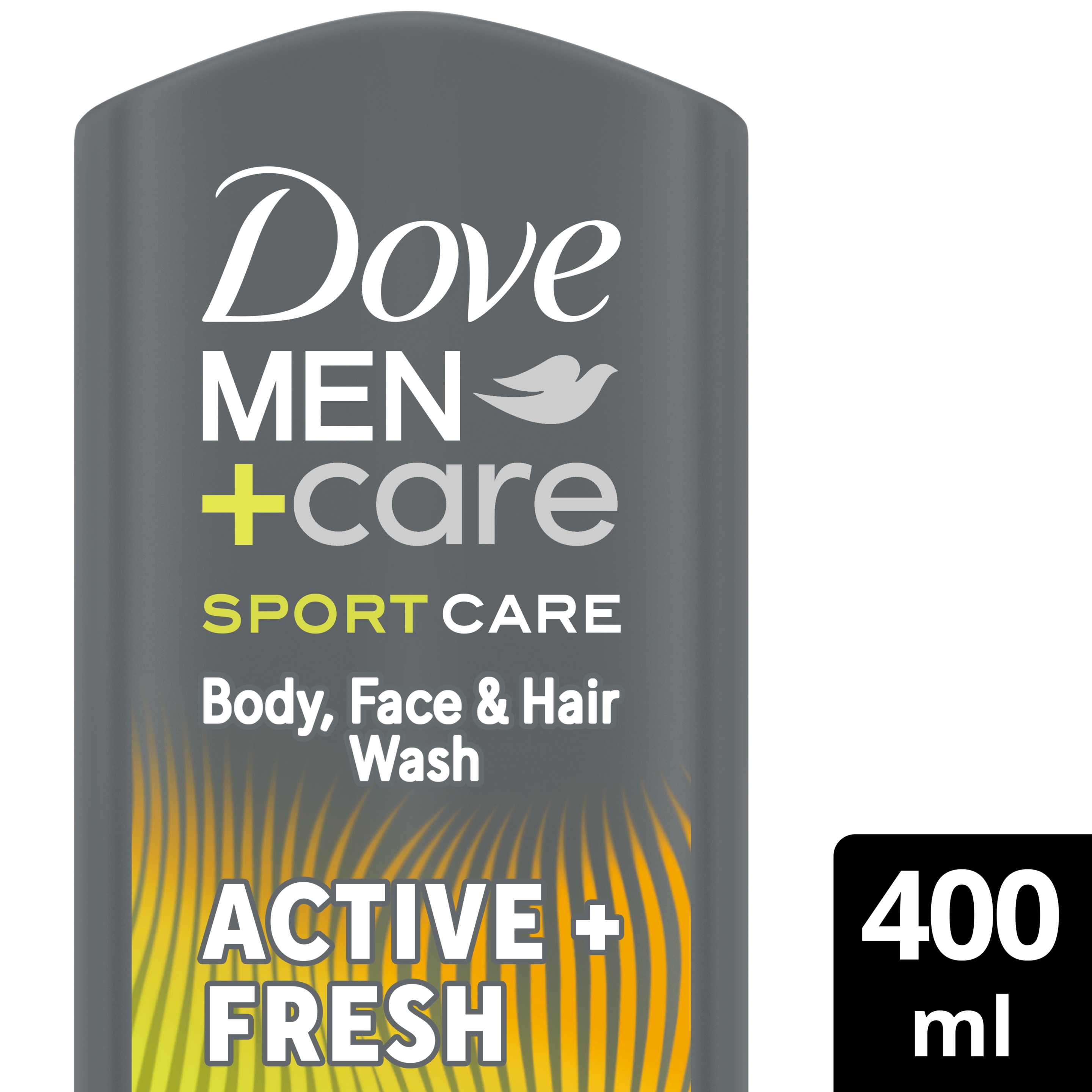Men+Care Sport Active+Fresh 3-in-1 Body, Face + Hair Wash