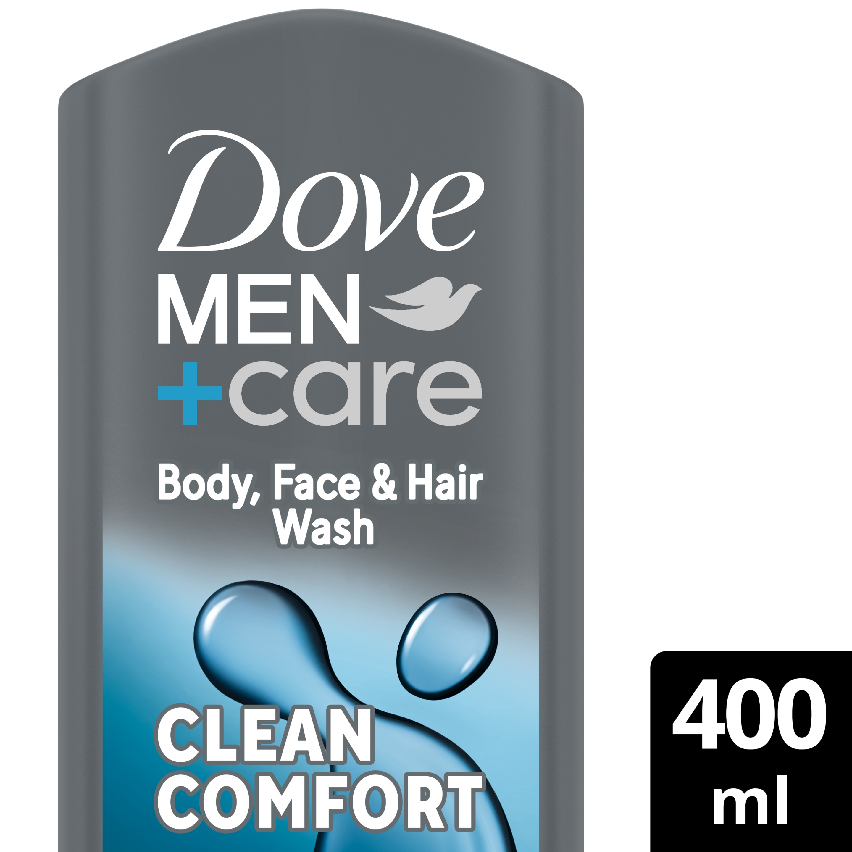 Dove Men+Care Hydrating Clean Comfort 3-in-1 Body, Face + Hair Wash