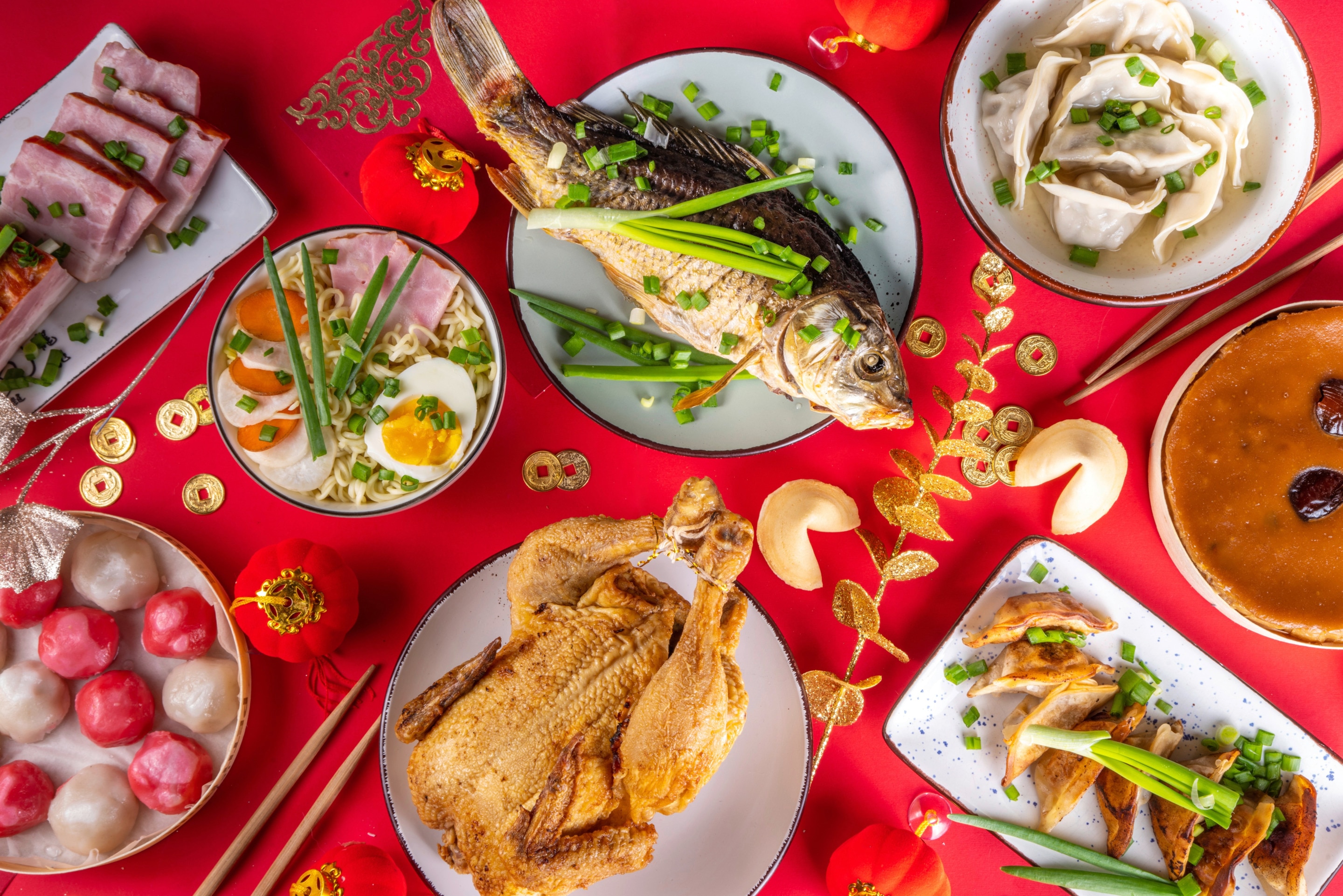 Traditional Lunar New Year Foods - Image to u