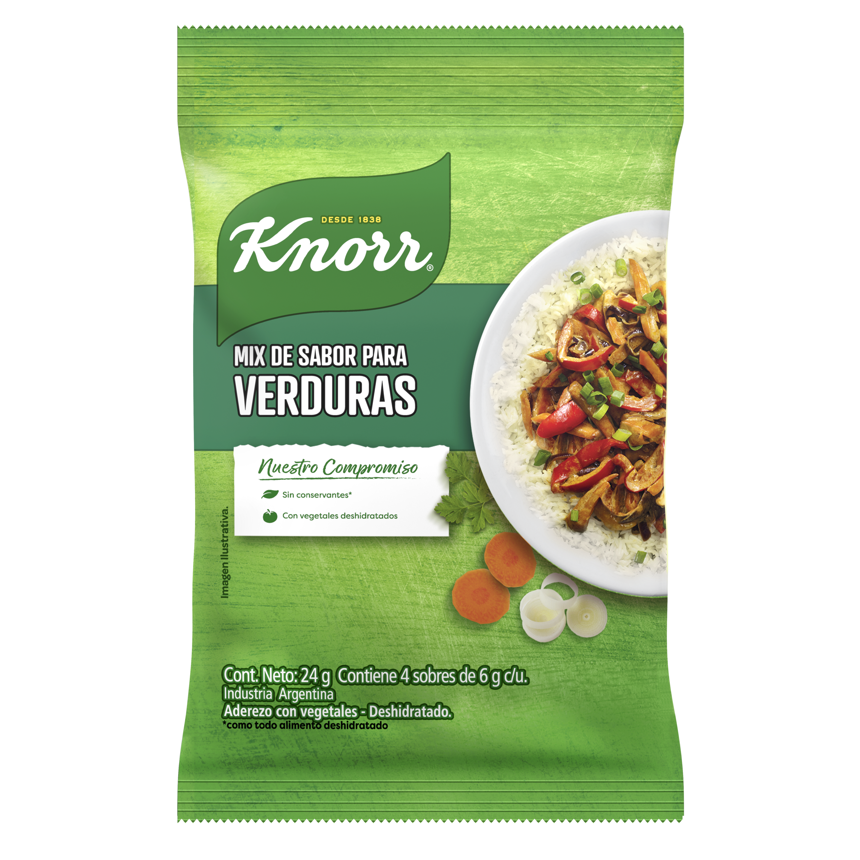 Imagen de envase Mix de Sabor para Verduras Knorr