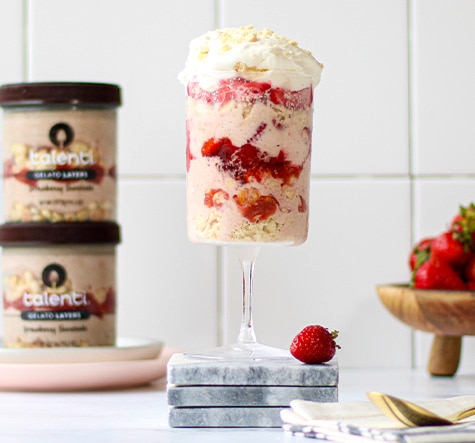 Strawberry Shortcake Sundae