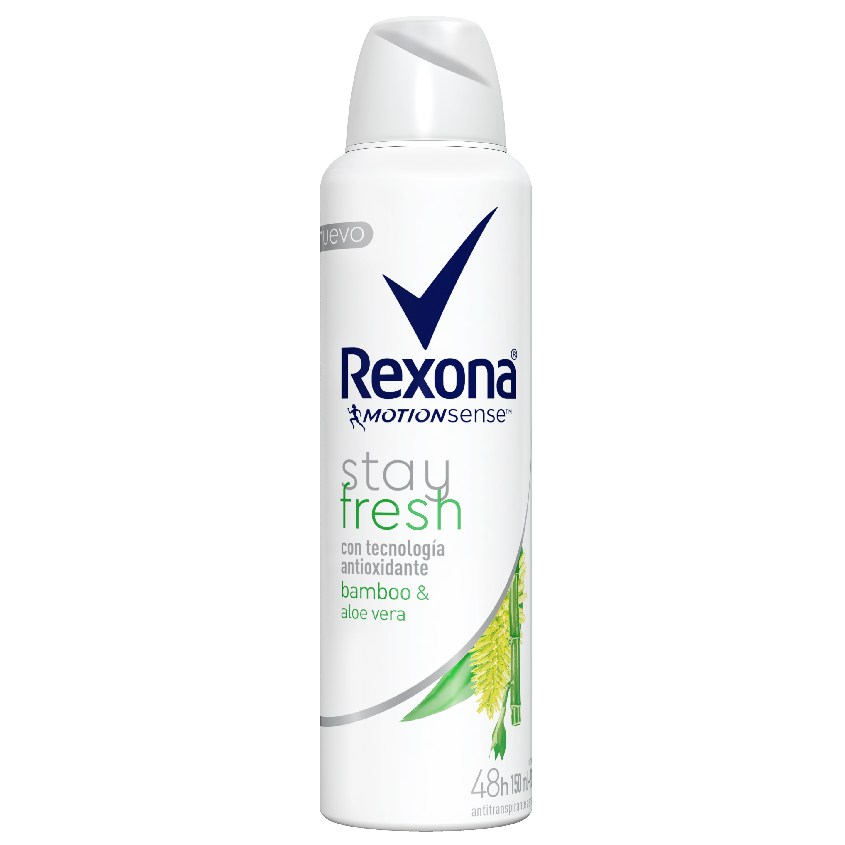 Rexona Women Antitranspirante Aerosol Stay Fresh Bamboo & Aloe Vera 150ml
