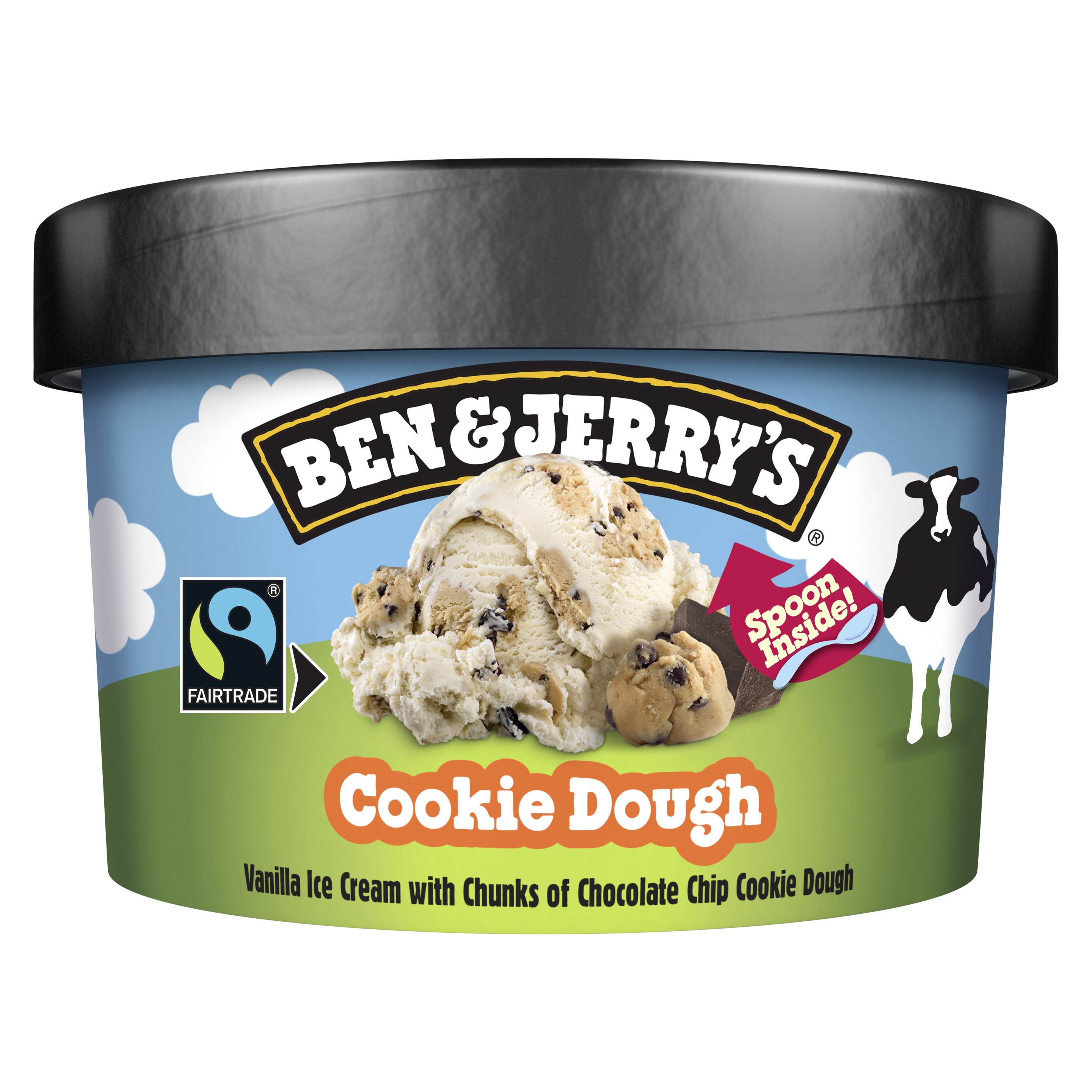 Ben & Jerry's Cookie Dough 100ml packshot