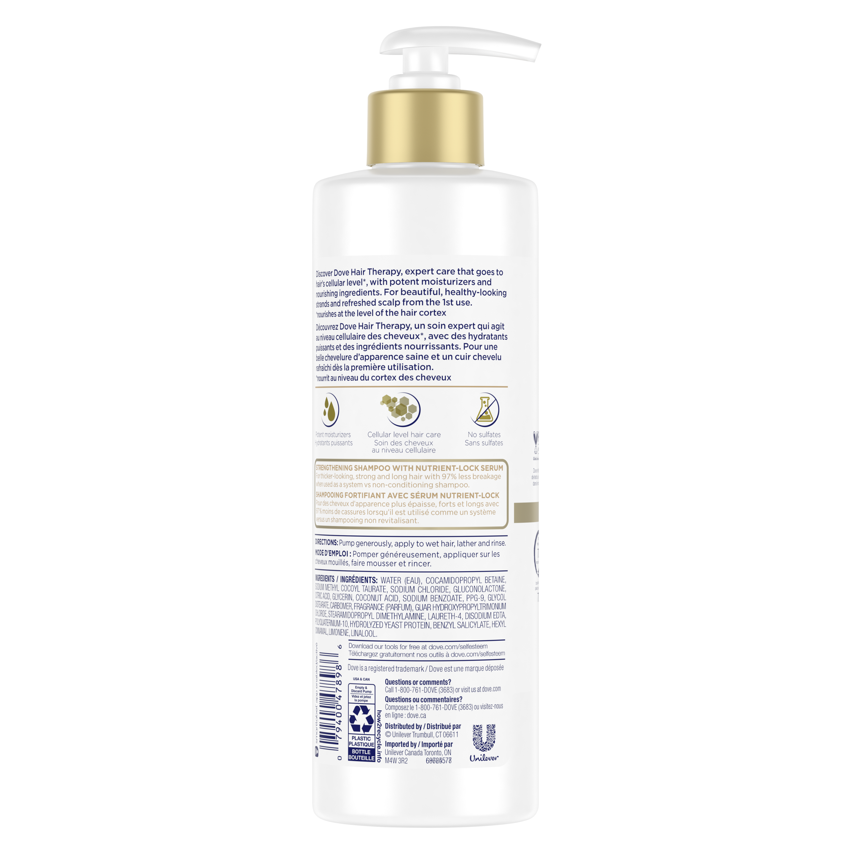 Shampooing Hair Therapy Breakage Remedy - dos