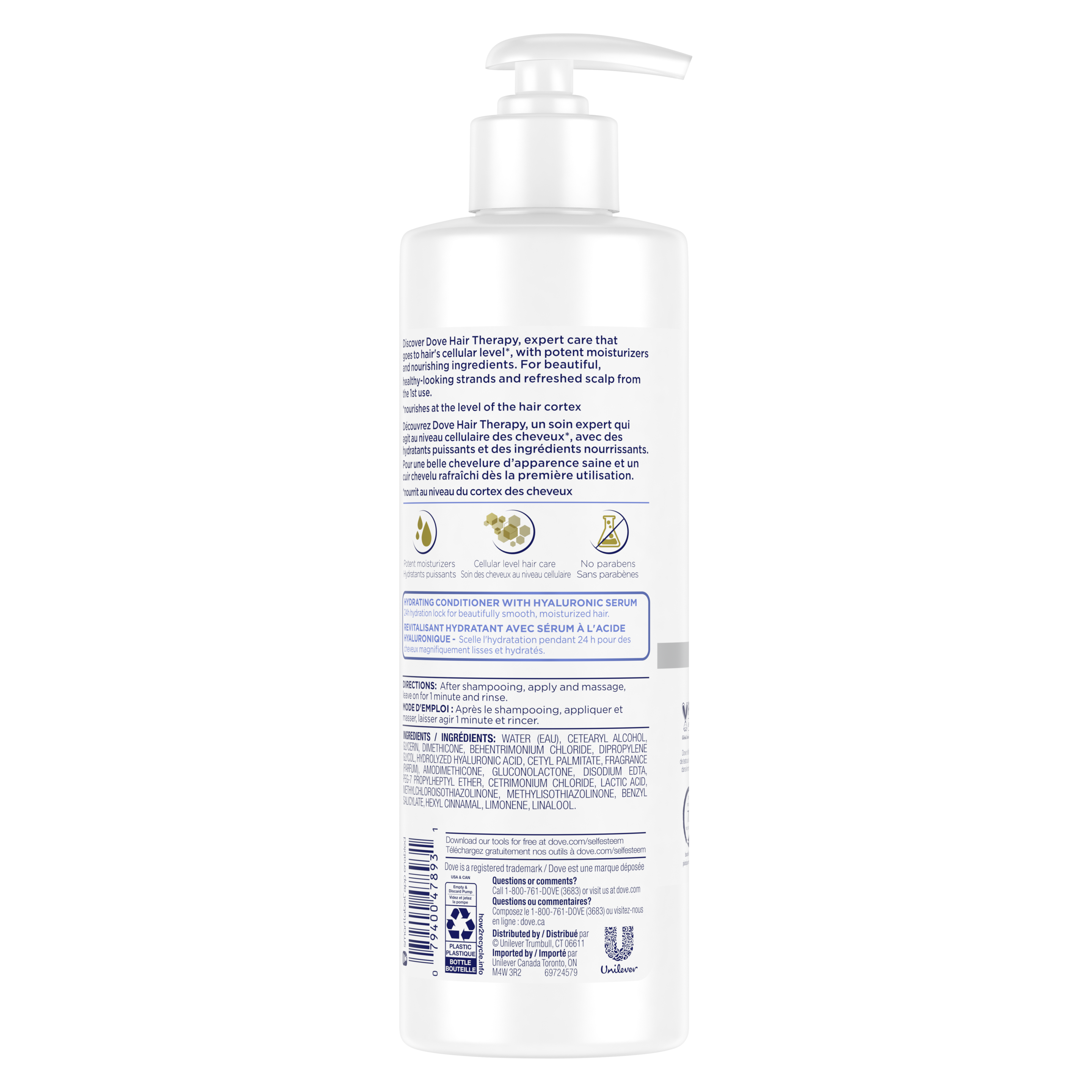 Hair Therapy Hydration Spa Conditioner Back