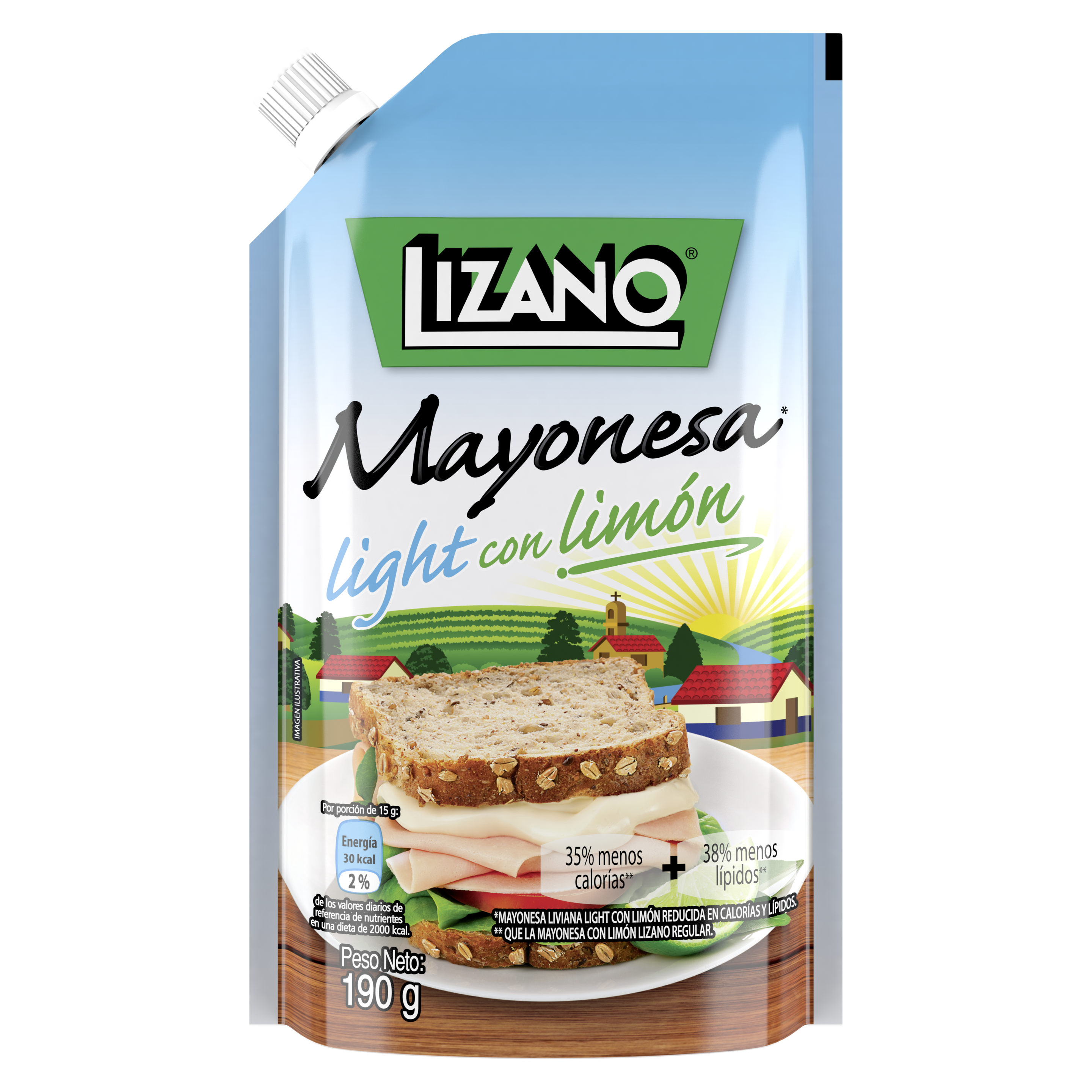 Mayonesa Light con Limón 190 G