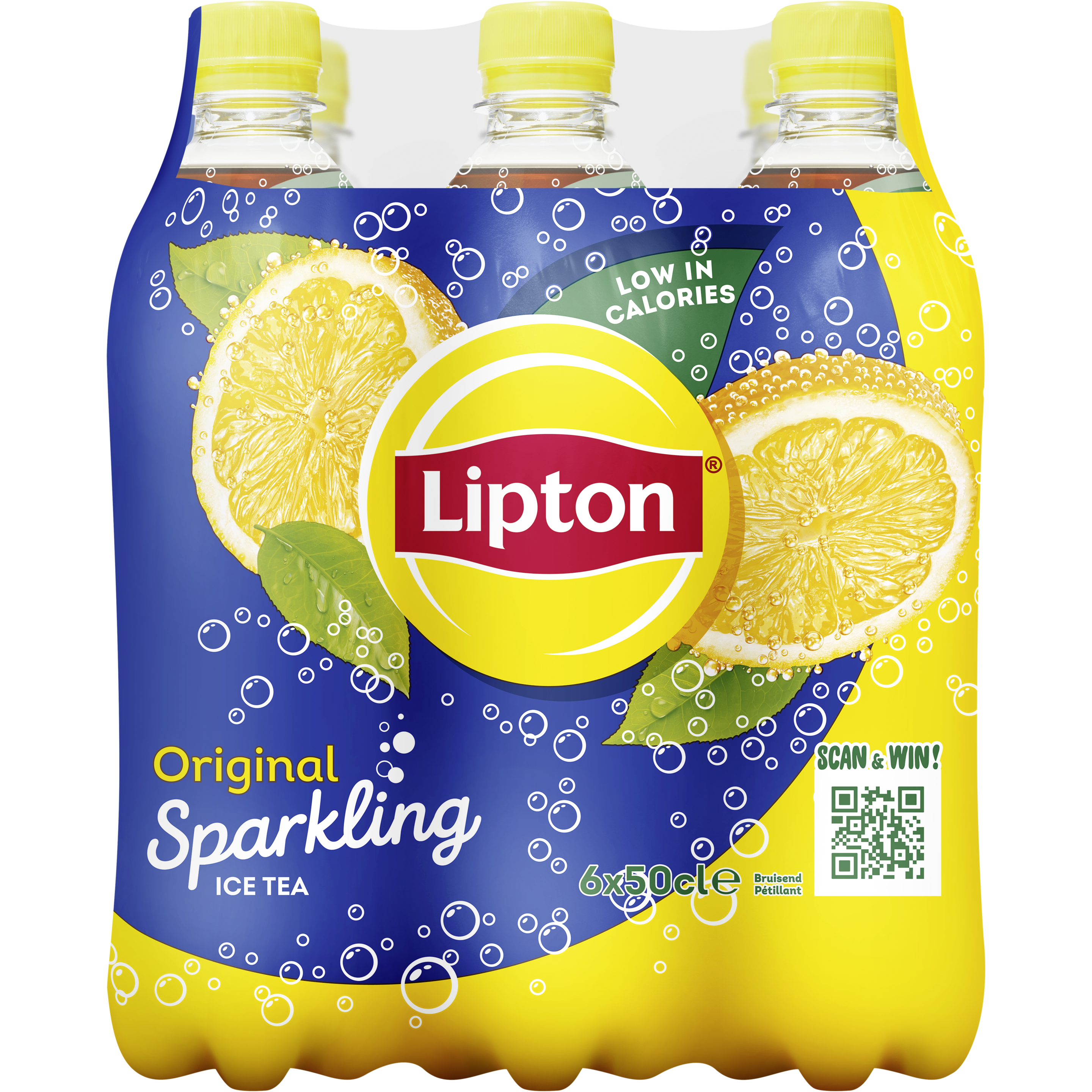 Lipton Ice Tea Sparkling Original 6x0