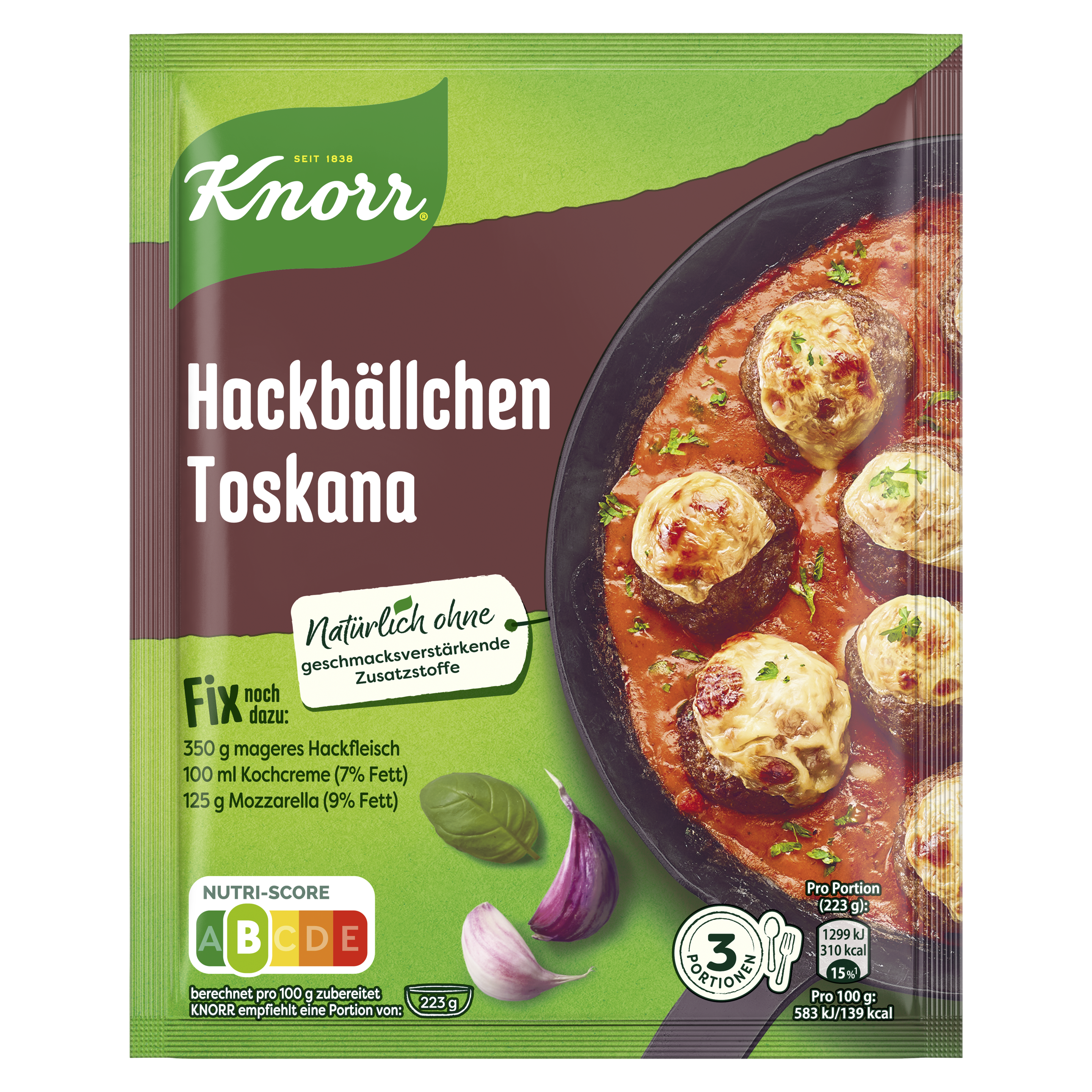 Knorr Fix Hackbaellchen Toscana 36 g
