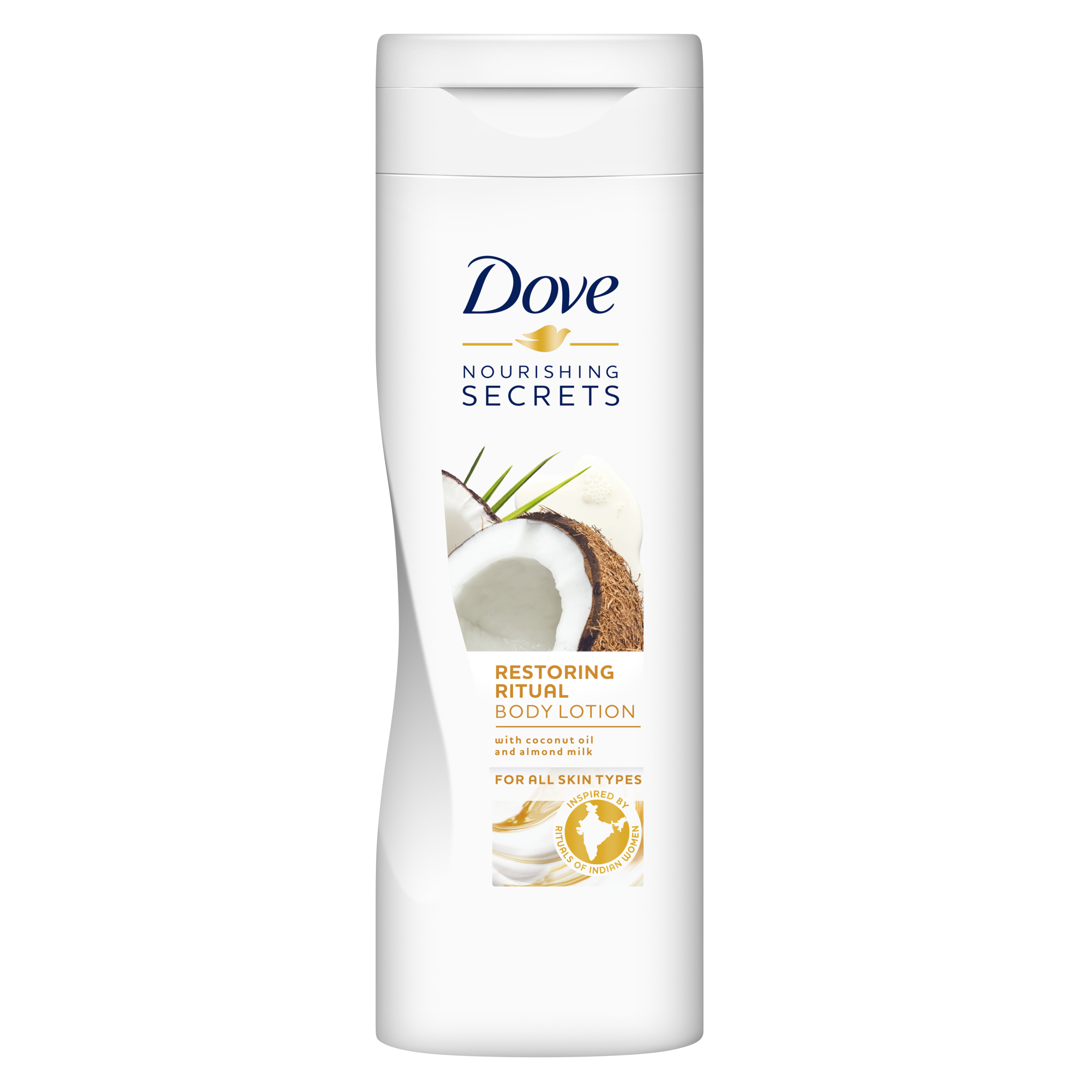 Лосьйон для тіла Dove з кокосовою олією і мігдальним молочком 250 мл