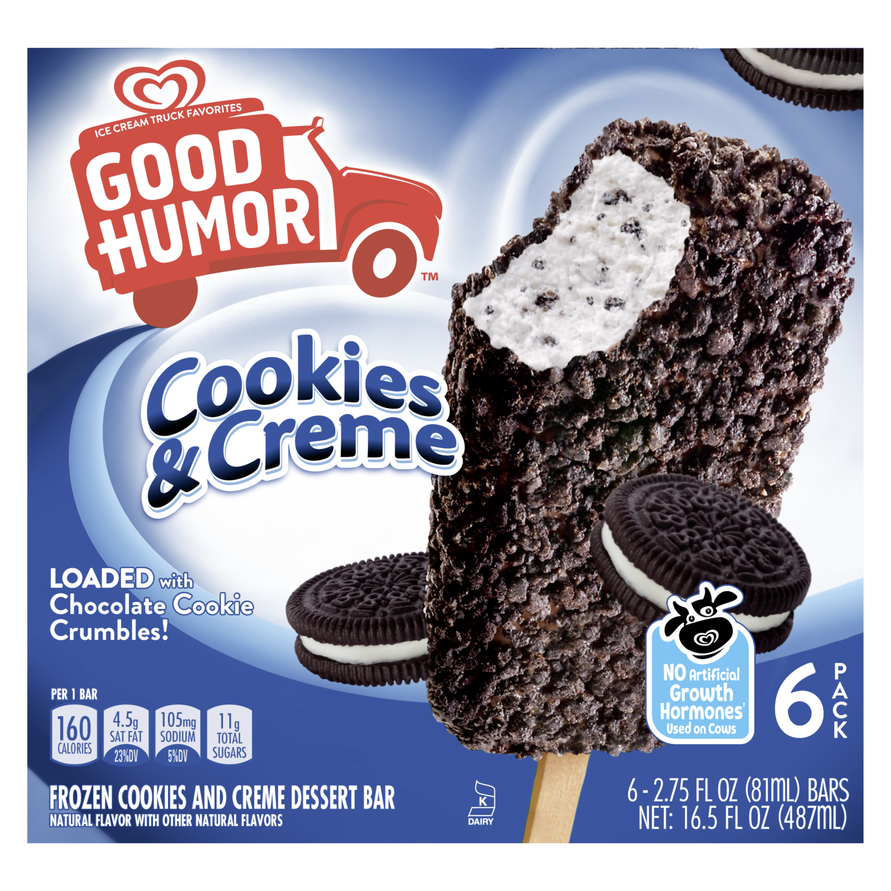 OREO® Frozen Dessert Cones 4ct