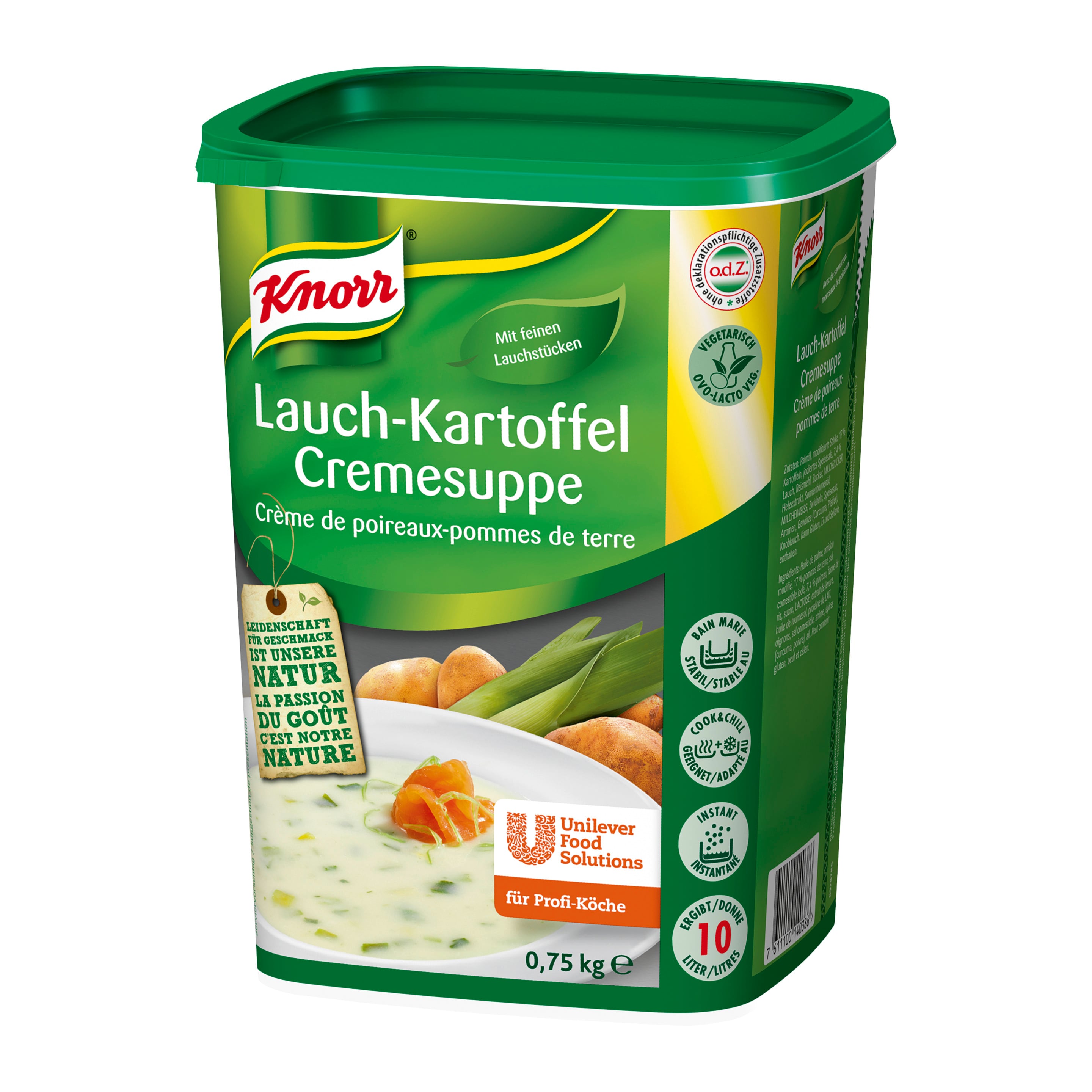 Knorr Lauch-Kartoffel Cremesuppe 750 g