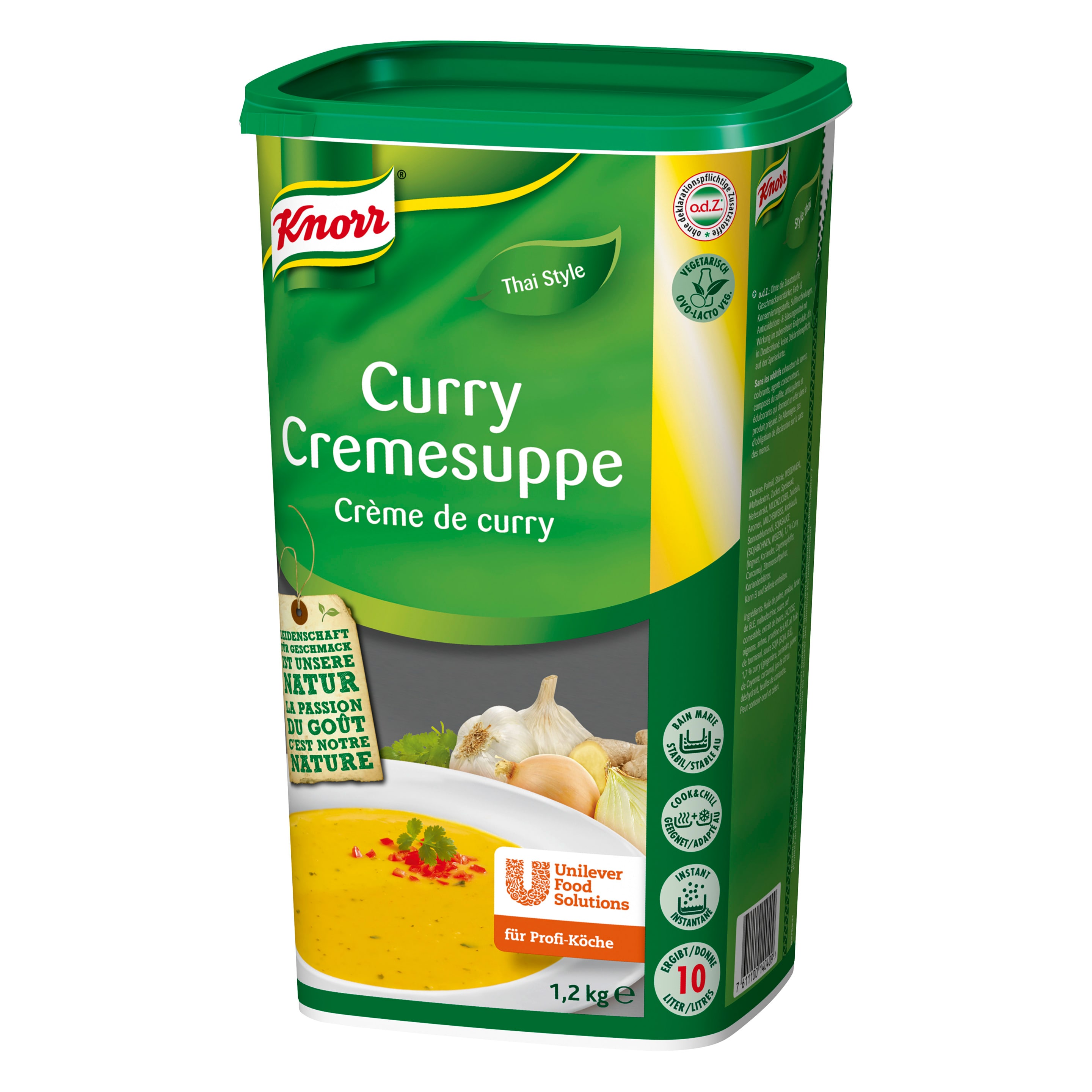 Knorr Curry Cremesuppe 1.2 kg