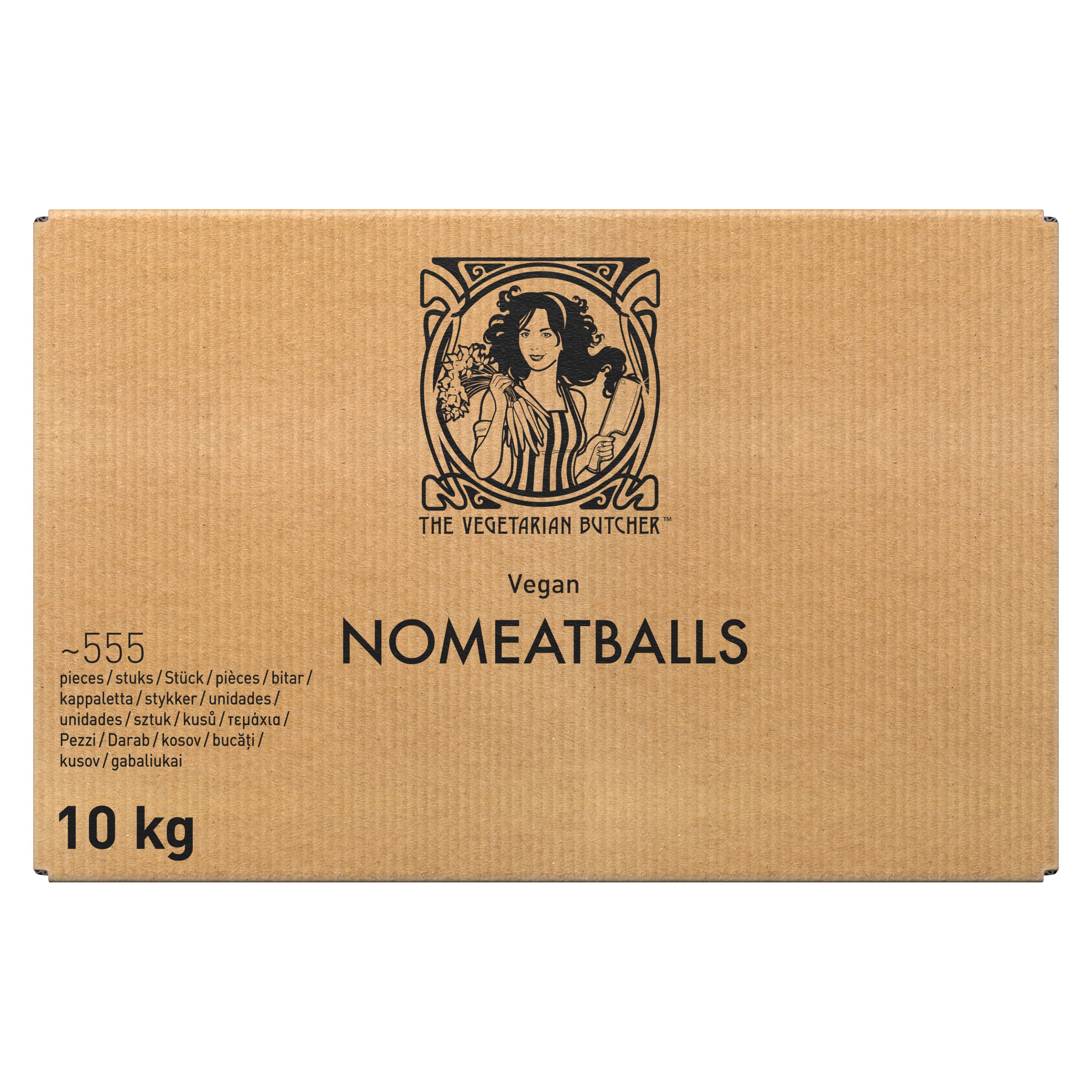 The Vegetarian Butcher NoMeatballs - Vegane Hackbällchen auf Pflanzenprotein-Basis 1 x 10 kg