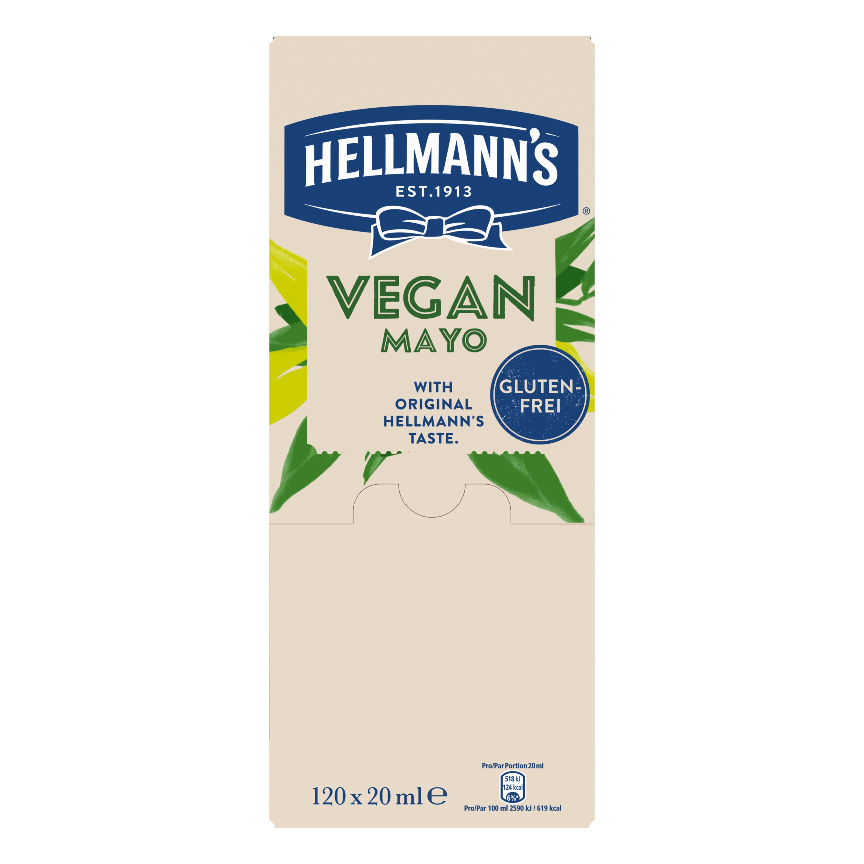 Hellmann's Vegan Mayo 120 x 20 ml Portionspackungen