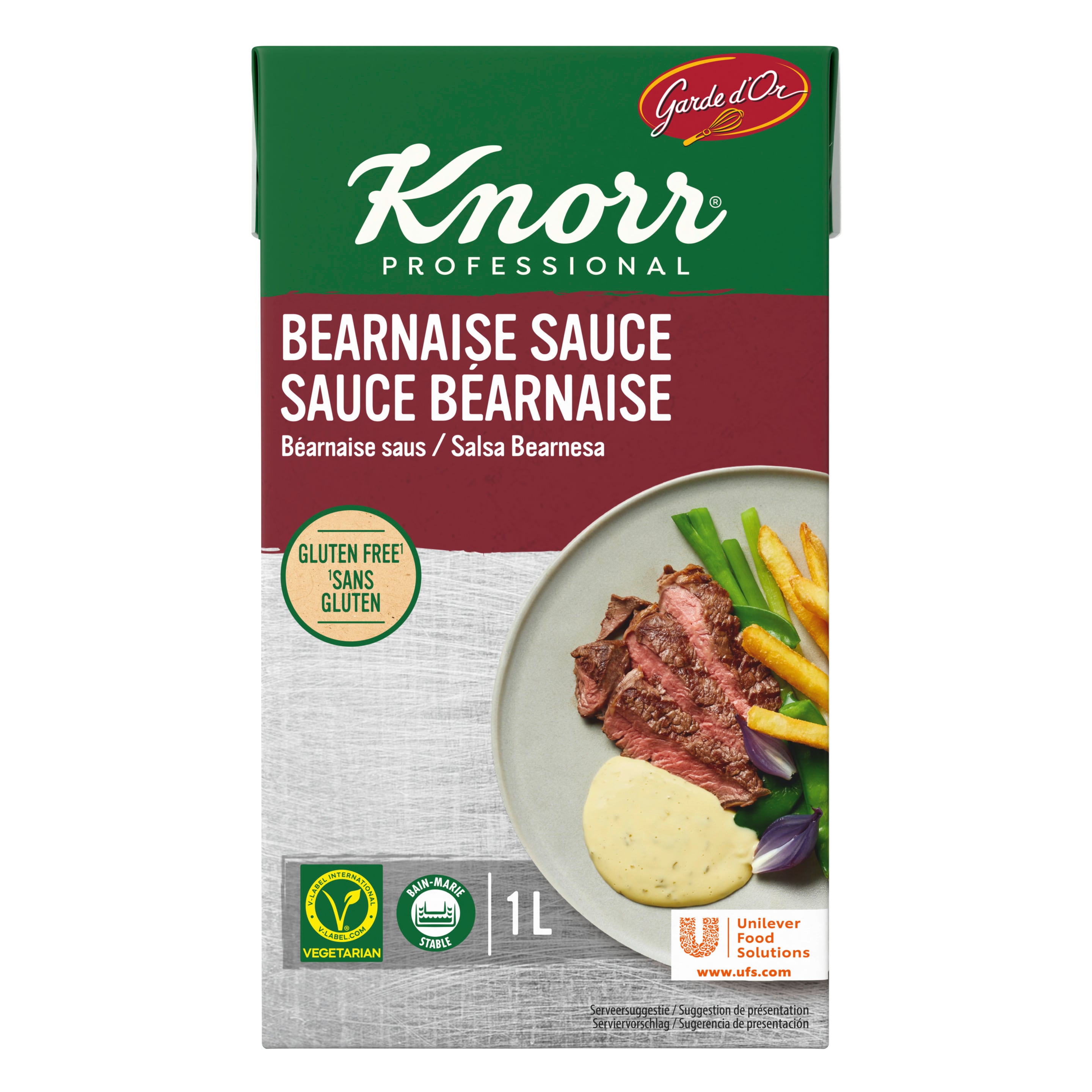 Knorr Professional Garde d'Or Béarnaise Sauce (FLÜSSIG) 1 l