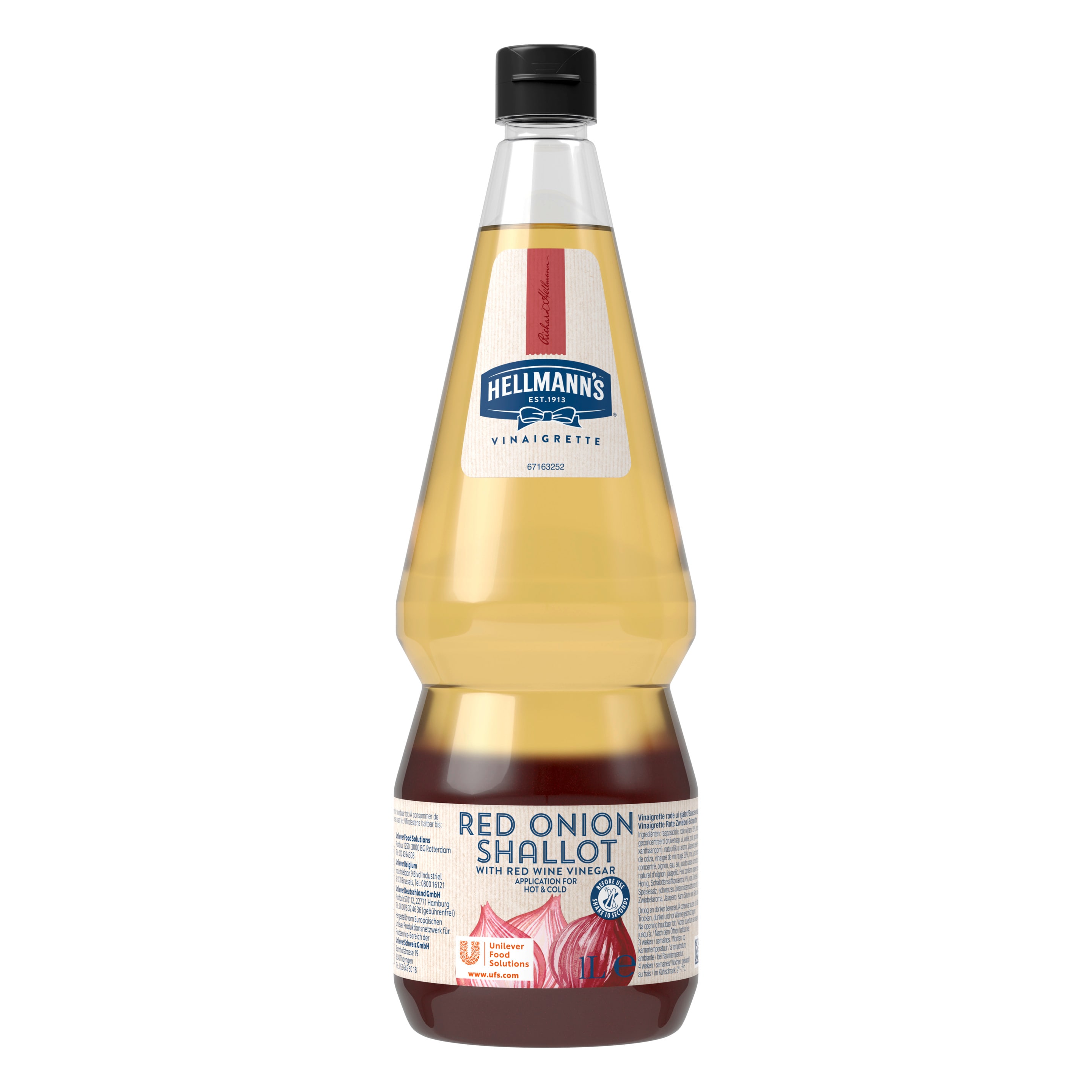 Hellmann's Vinaigrette Rote Zwiebel-Schalotte 1 L