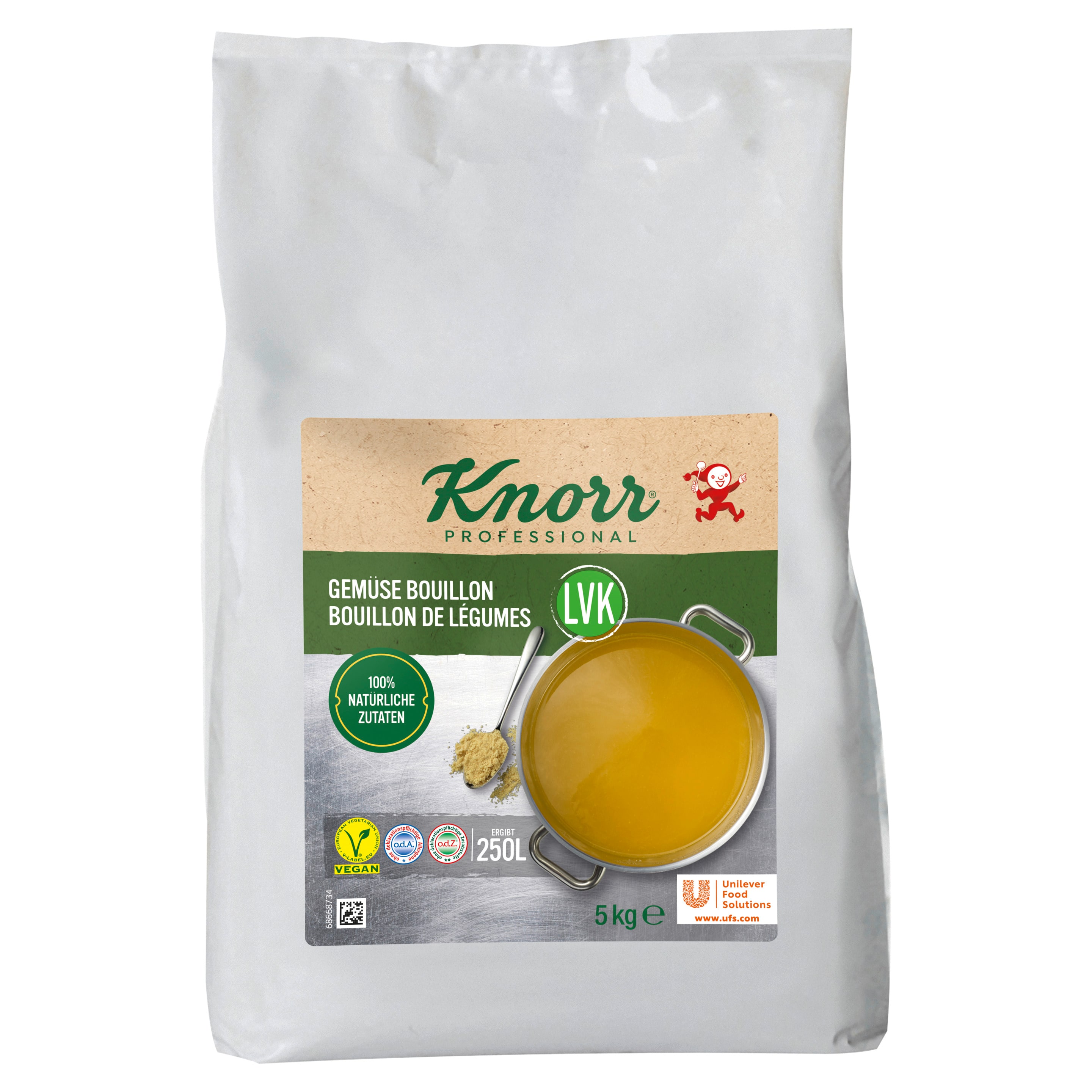 Knorr Professional Bouillon de légumes LVK (GRANULÉ) 5 kg