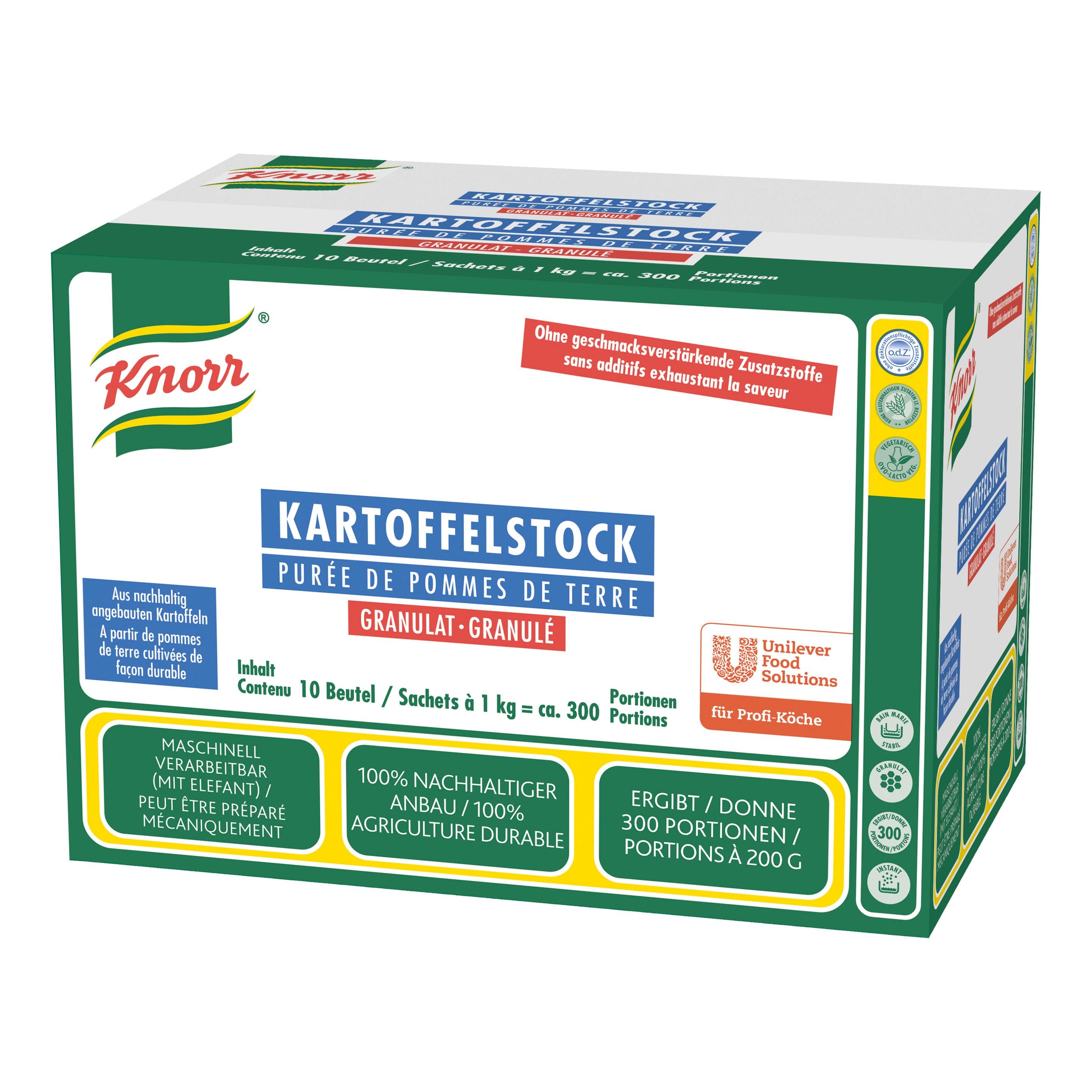 Knorr Kartoffelstock ohne Glutamat (GRANULAT) 1 kg