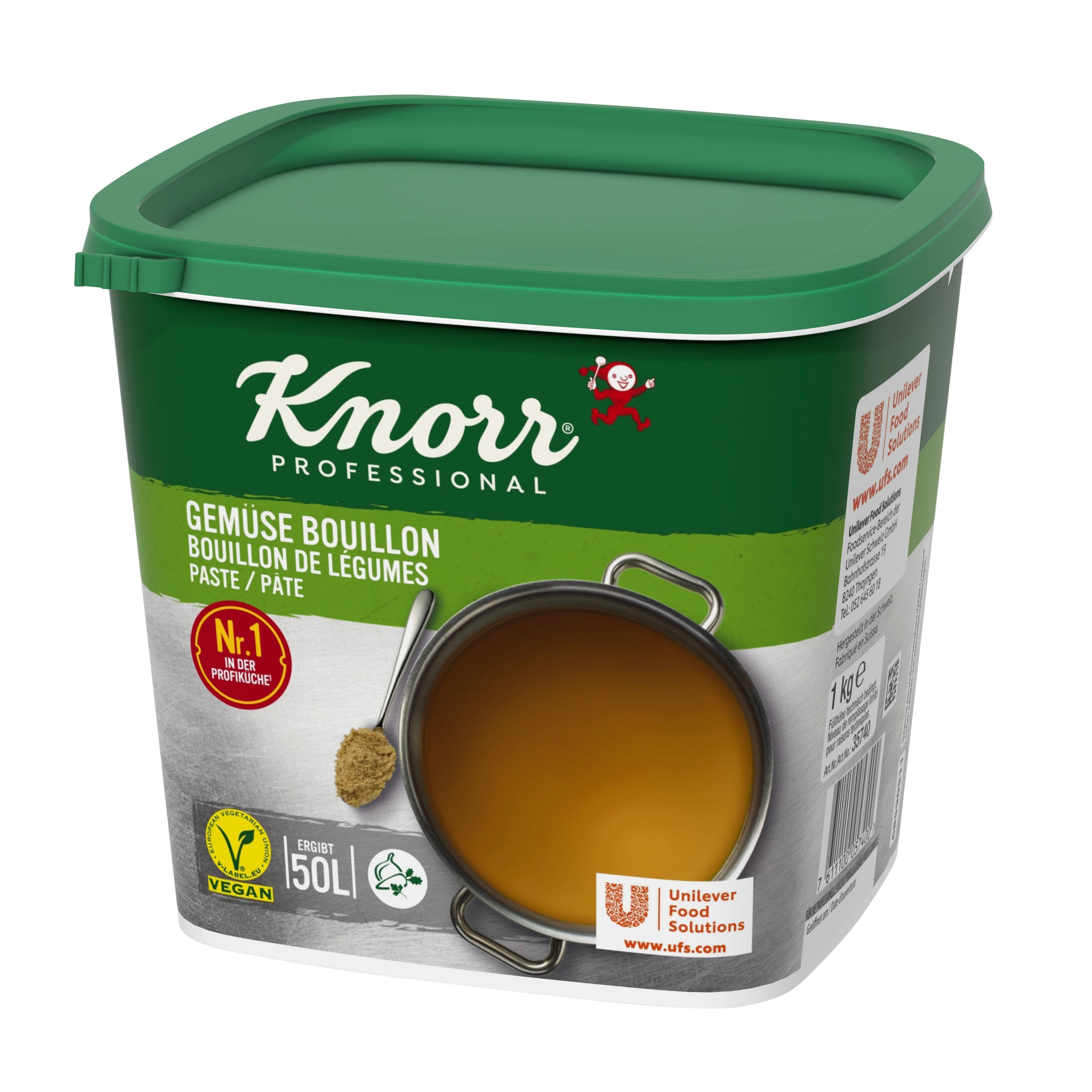 Knorr Professional Bouillon de légumes (EN PÂTE) 1 kg