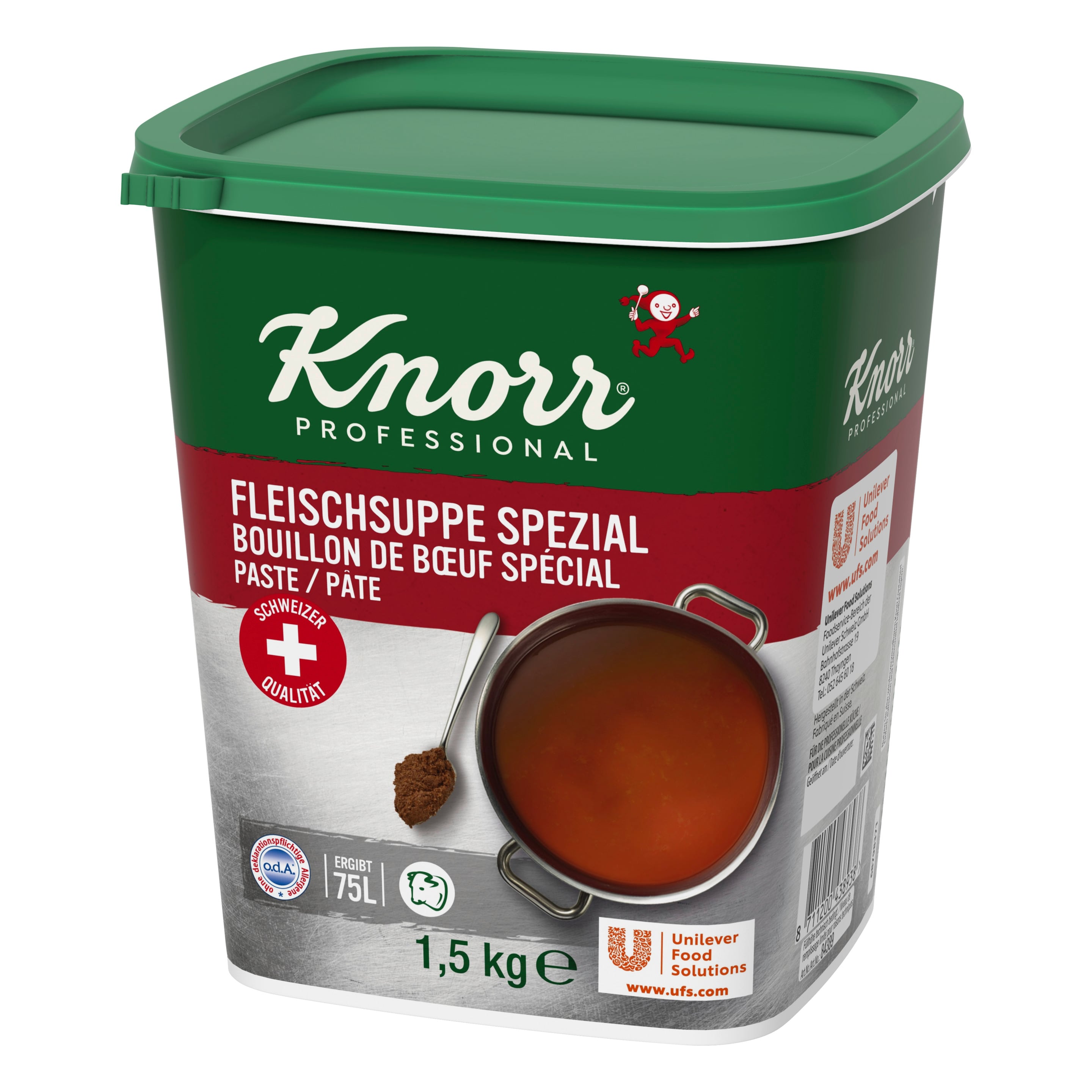 Knorr Professional Fleischsuppe spezial (PASTE) 1,5 kg