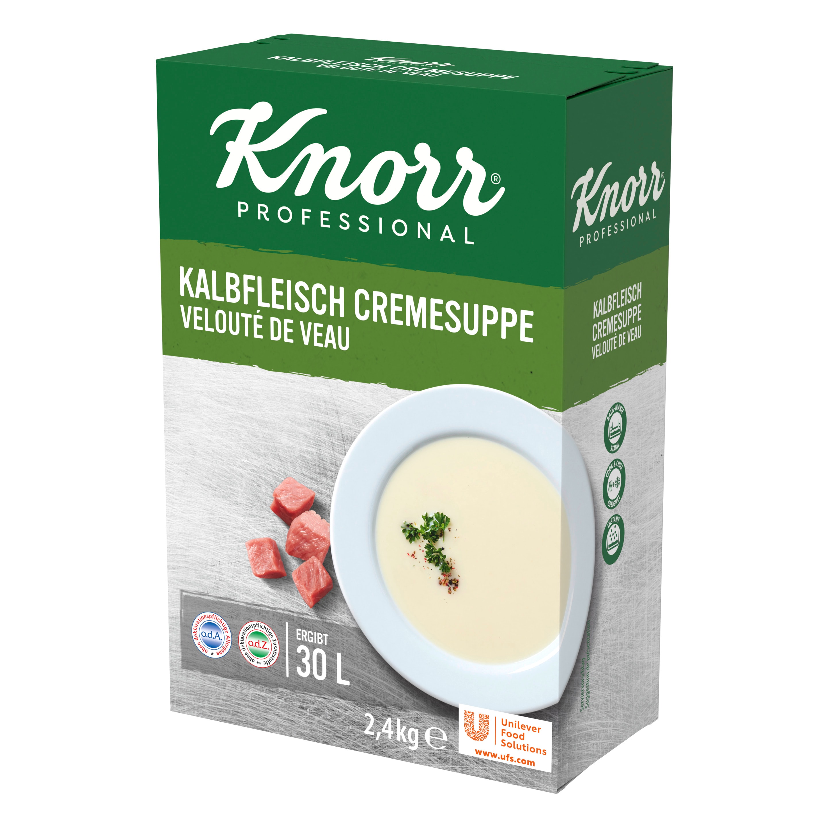 Knorr Professional Kalbfleisch Cremesuppe 2,4 kg - 