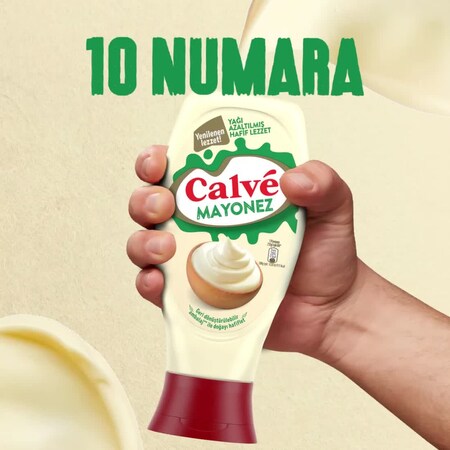 Calve Yağı Azaltılmış Mayonez