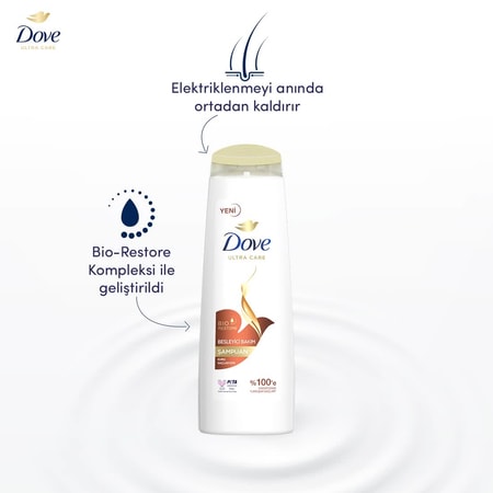 Dove  Saç Bakım Şampuanı  Besleyici Bakım Kuru Saçlar İçin 400 ml
