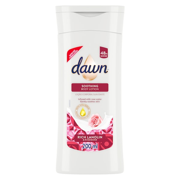 Dawn Rich Lanolin & Rose Water Body Lotion | Unilever Dawn