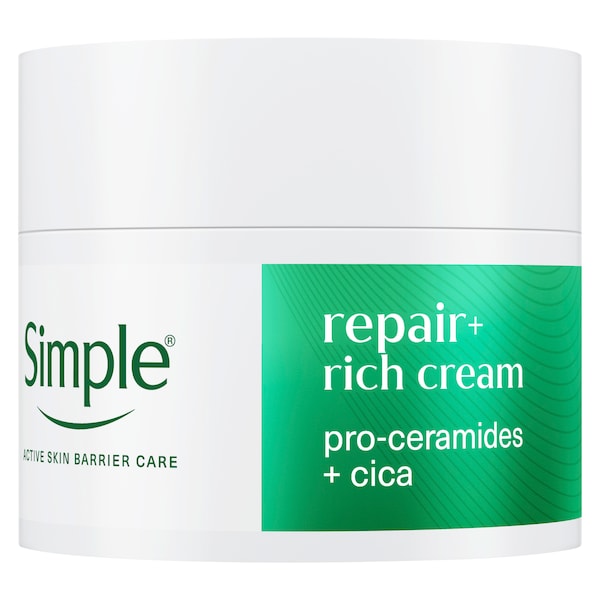 Repair+ Pro-Ceramides + Cica Face Cream | Simple® Skincare
