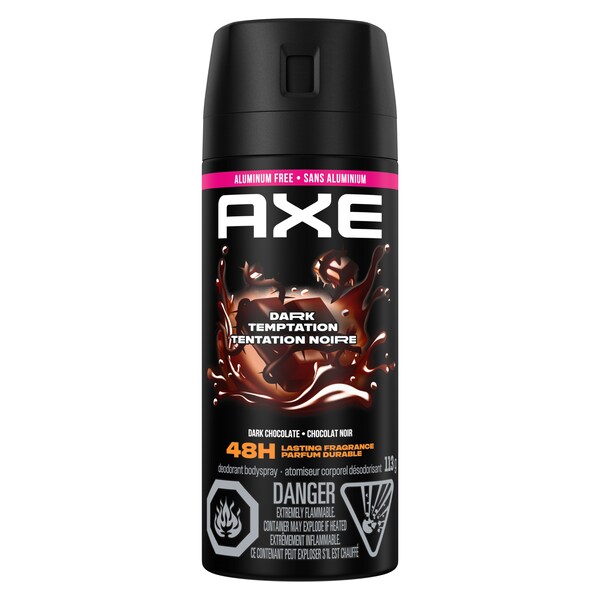 Dark Temptation Deodorant Body Spray 48H Protection Axe