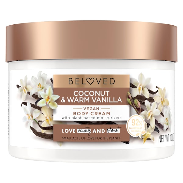 coconut & warm vanilla body cream | Beloved