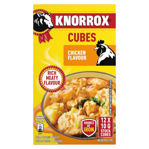 Knorrox Chicken Stock Cubes x12 | Whatsfordinner